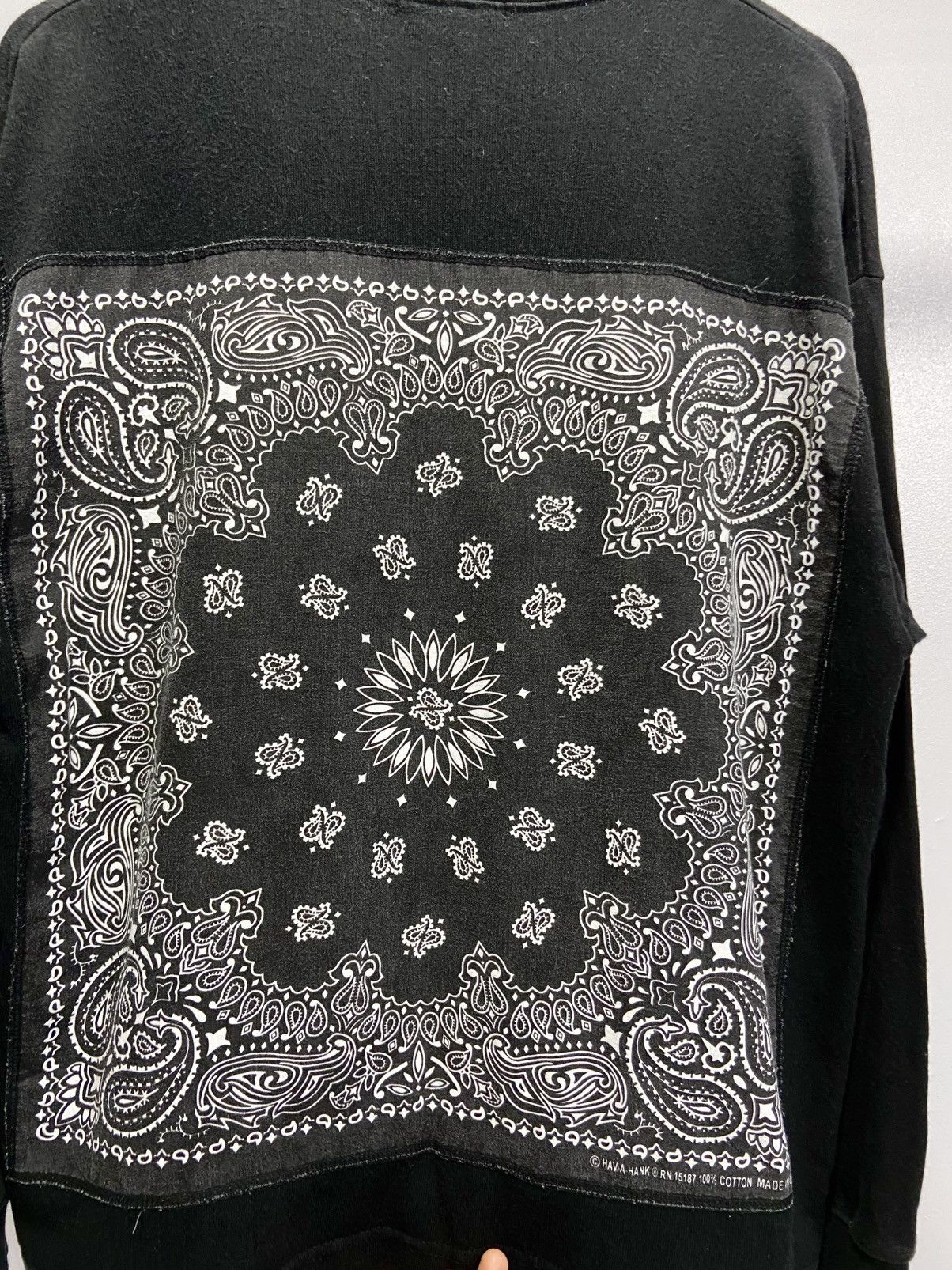Japanese Brand Paisley Bandana Made In USA long sleeve Size US M / EU 48-50 / 2 - 3 Thumbnail