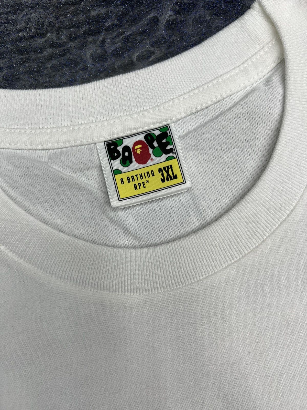 Bape Bape Wild Leopard College T-Shirt (3XL) Size US XXL / EU 58 / 5 - 4 Thumbnail