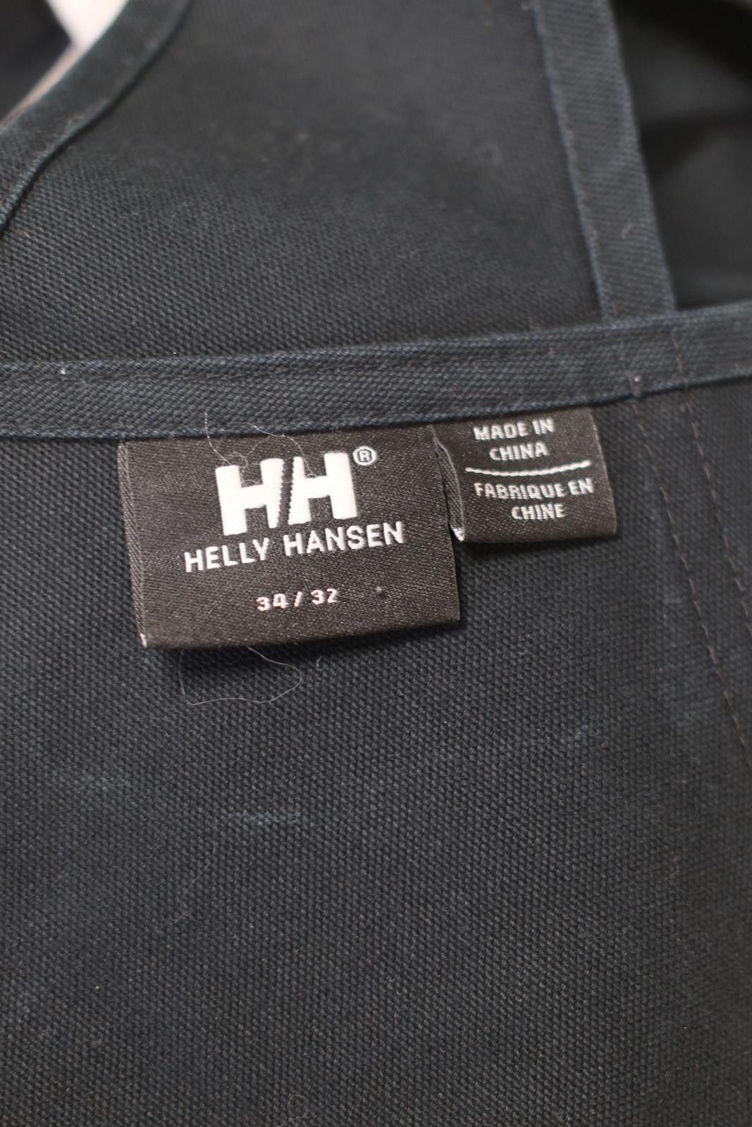 Helly Hansen 2010 Helly Hansen Black Overall Leather Patch Carpenter Pant Size ONE SIZE - 8 Thumbnail