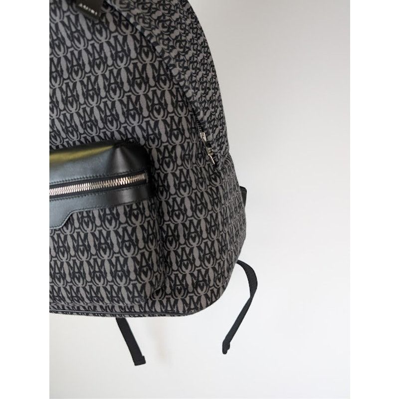 Amiri o1rshd1 Size: OS / MA Jacquard Backpack in Black Size ONE SIZE - 4 Thumbnail