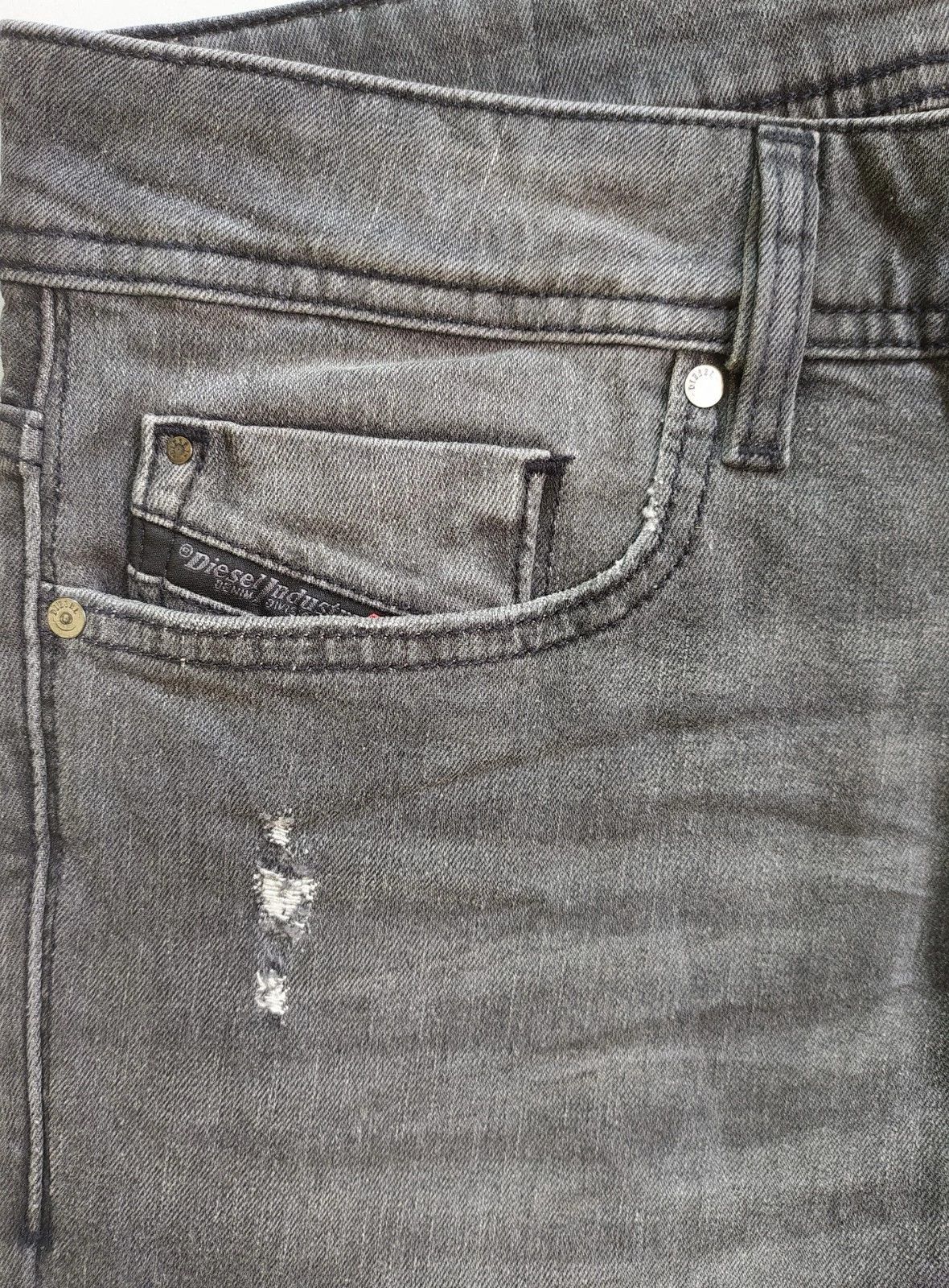 Diesel Diesel TROXER L.32 MENS JEANS SLTP/9988 Size US 34 / EU 50 - 7 Thumbnail