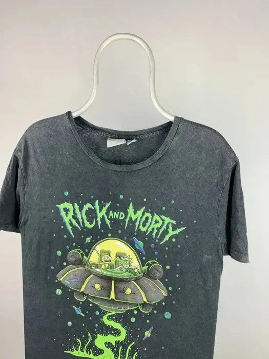 Anime Rick and Morty T-shirt anima tie dye band tees size M Size US M / EU 48-50 / 2 - 2 Thumbnail