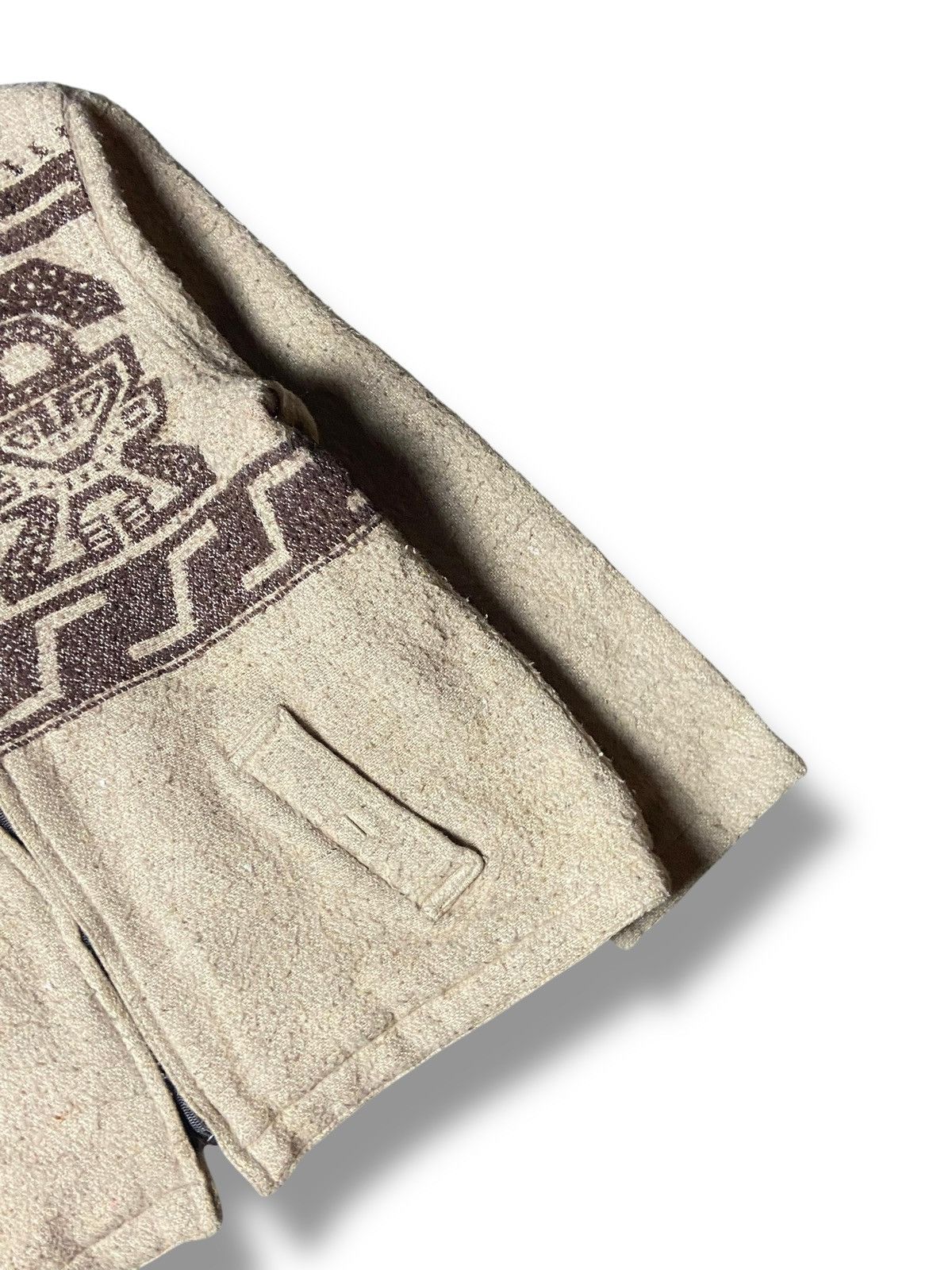 Japanese Brand Dawn International Brand Full Zip Wool Jacket (146) Size US L / EU 52-54 / 3 - 5 Thumbnail