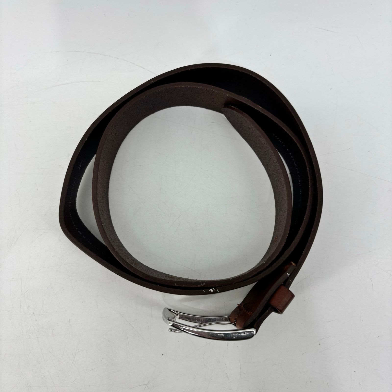 H&M H&M Brown Size Small Leather Belt Unisex Women Men Casual Size 32 - 13 Thumbnail