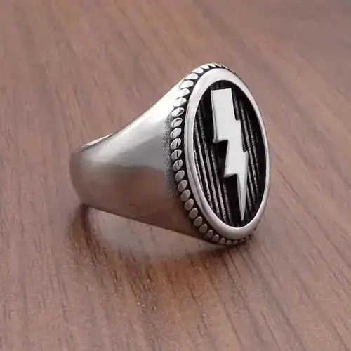 Hypebeast Lightning Bolt Ring Size ONE SIZE - 3 Thumbnail