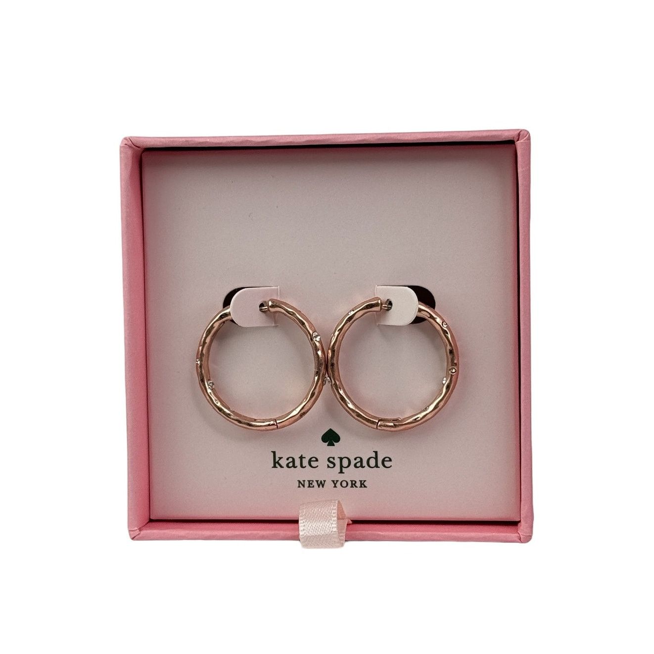 Kate Spade kate spade- Elegant Edge- Boxed Hoop/ Huggie Earrings Size ONE SIZE - 1 Thumbnail