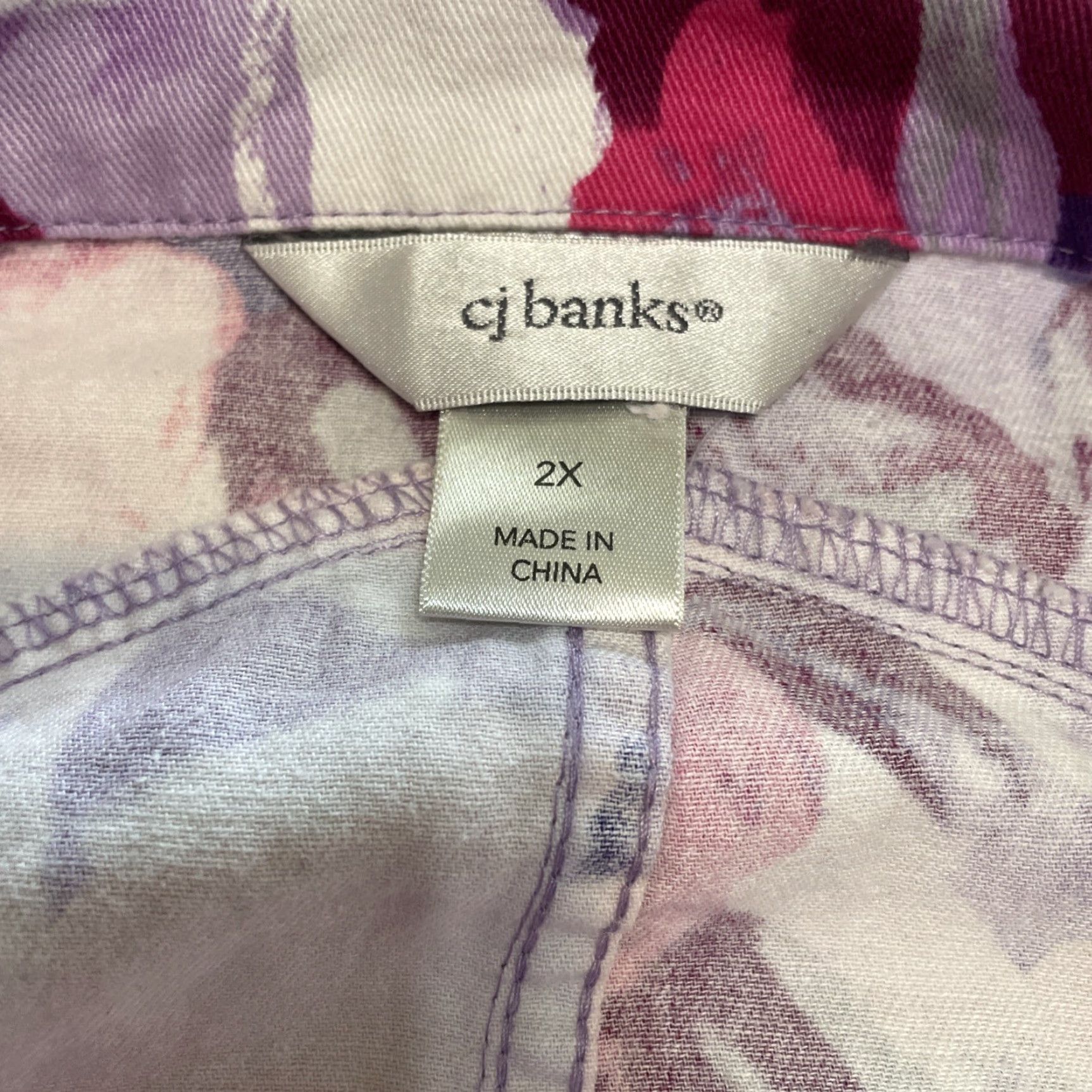 Vintage VINTAGE C J Banks Blazer Jacket Women 2XL Cotton Pink Lightweight Basic Coat Office Wear Women's Size XXL / US 16-18 / IT 52-54 - 3 Thumbnail