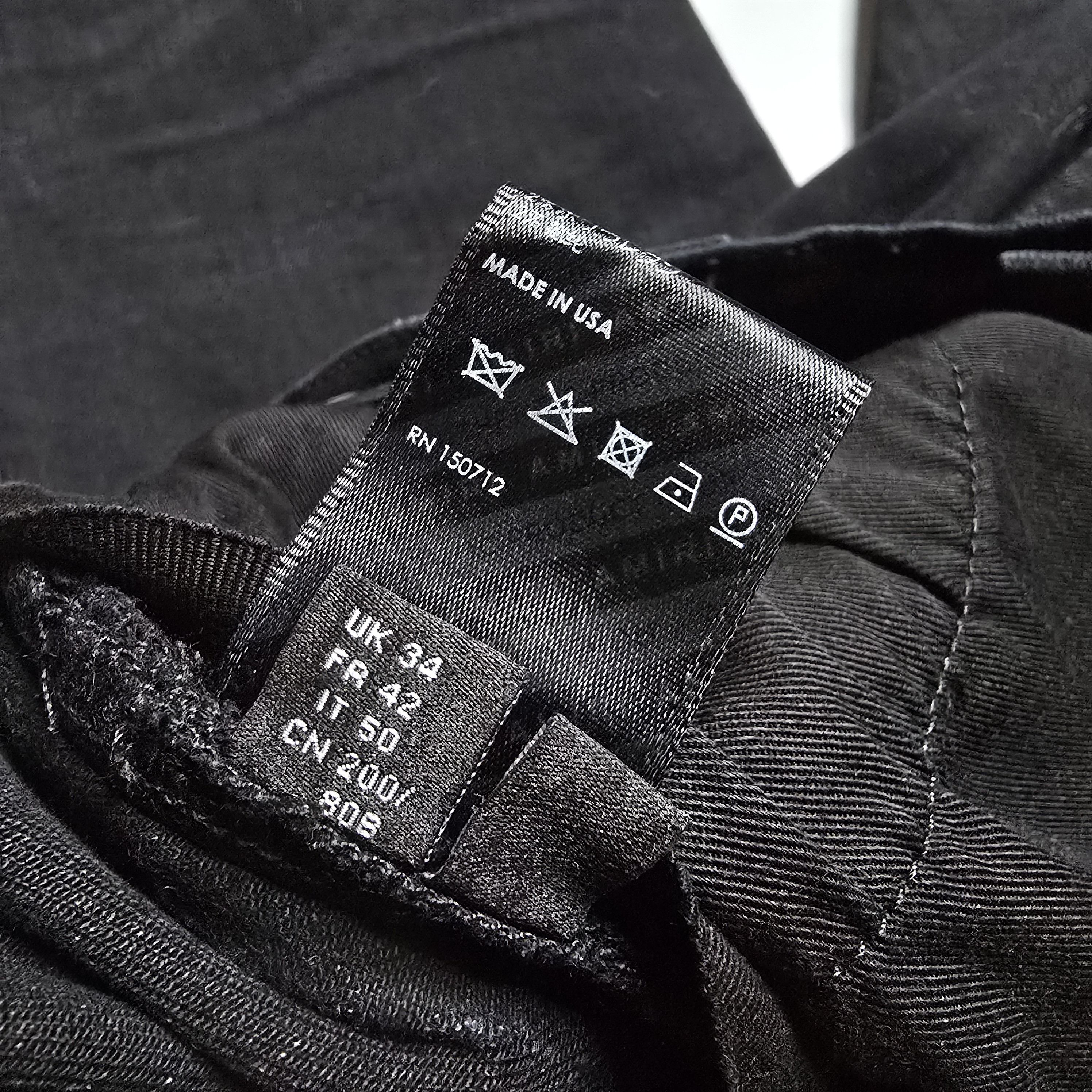 Amiri Amiri - MX1 Neon Plaid Grid Patch Black Jeans Size US 34 / EU 50 - 10 Thumbnail
