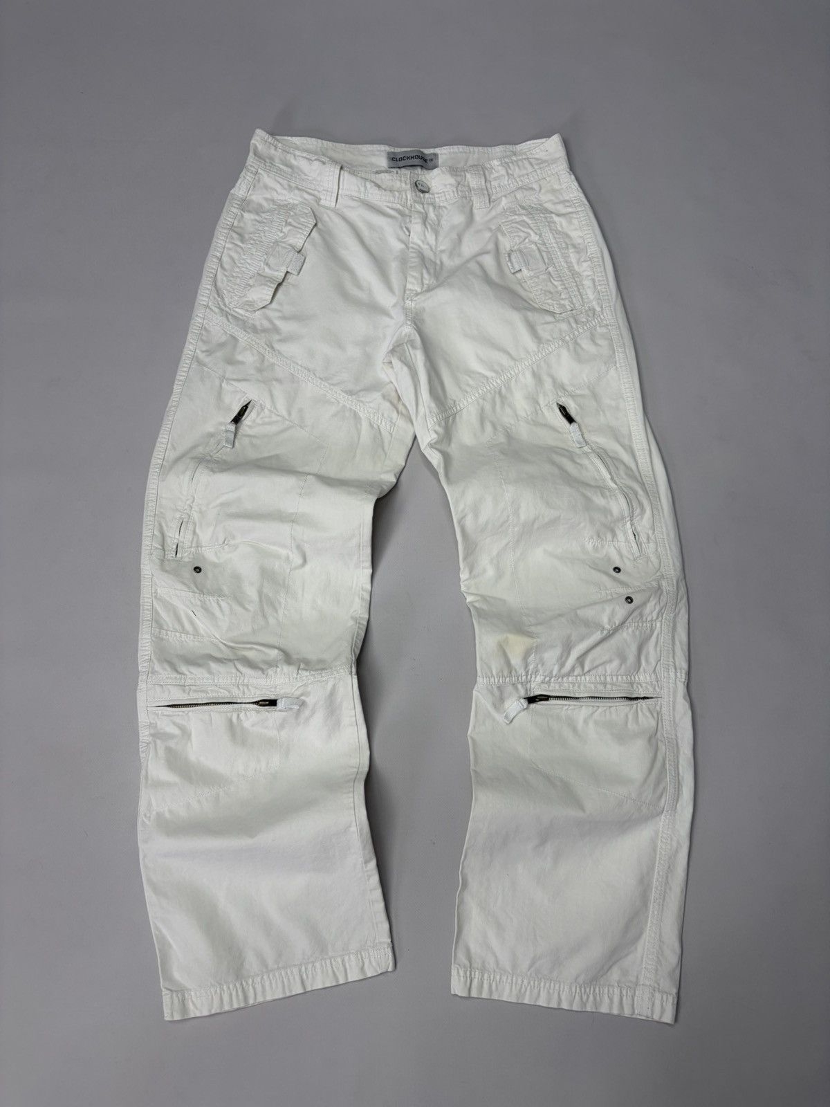 If Six Was Nine Vintage Rick Owens Balenciaga Style Techwear Cargo Pants Y2K Size US 32 / EU 48 - 1 Thumbnail