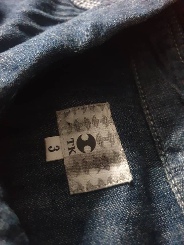 If Six Was Nine 💥Takeo kikuchi Japanese brand chambray shirt Size US M / EU 48-50 / 2 - 2 Thumbnail