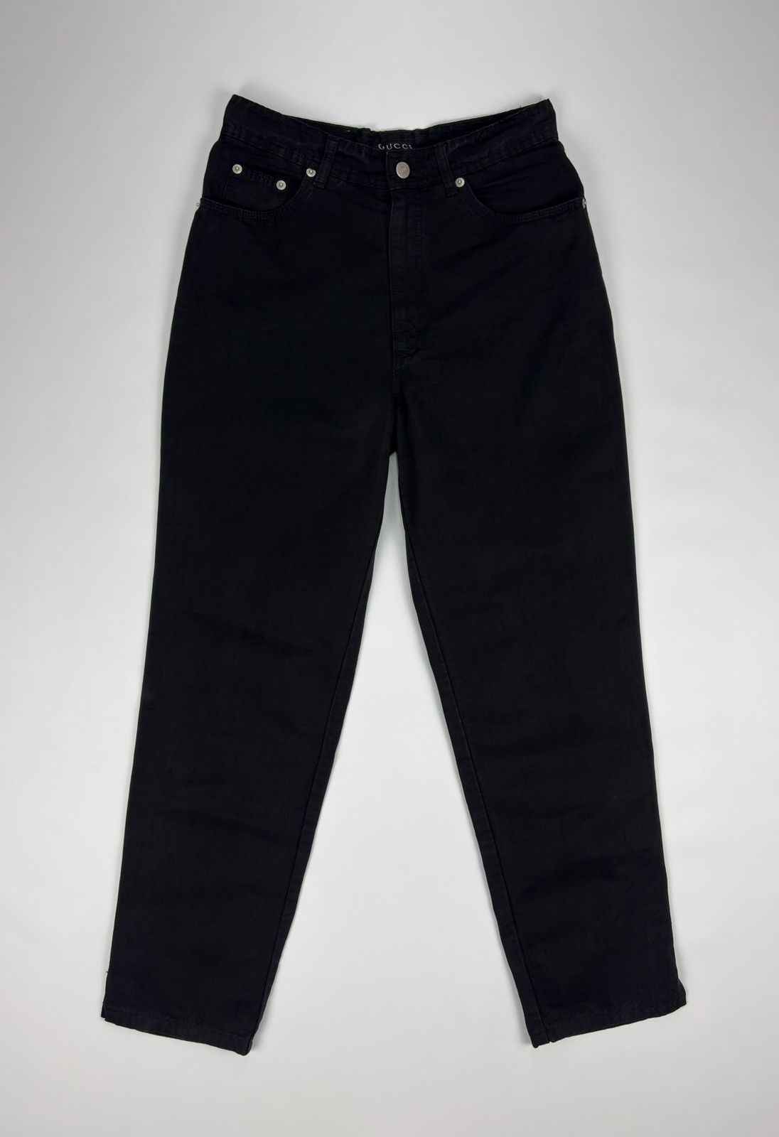 Gucci Gucci Vintage Mom Jeans logo GG Pants Size 32" / US 10 / IT 46 - 2 Thumbnail