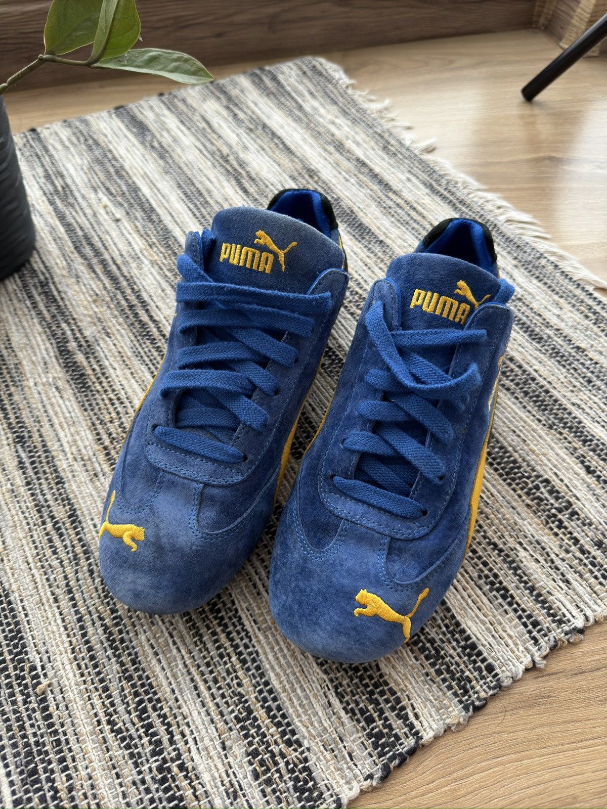 Puma Vintage Puma speed cut leather suede Y2K Shoes Size US 6 / EU 39 - 7 Thumbnail