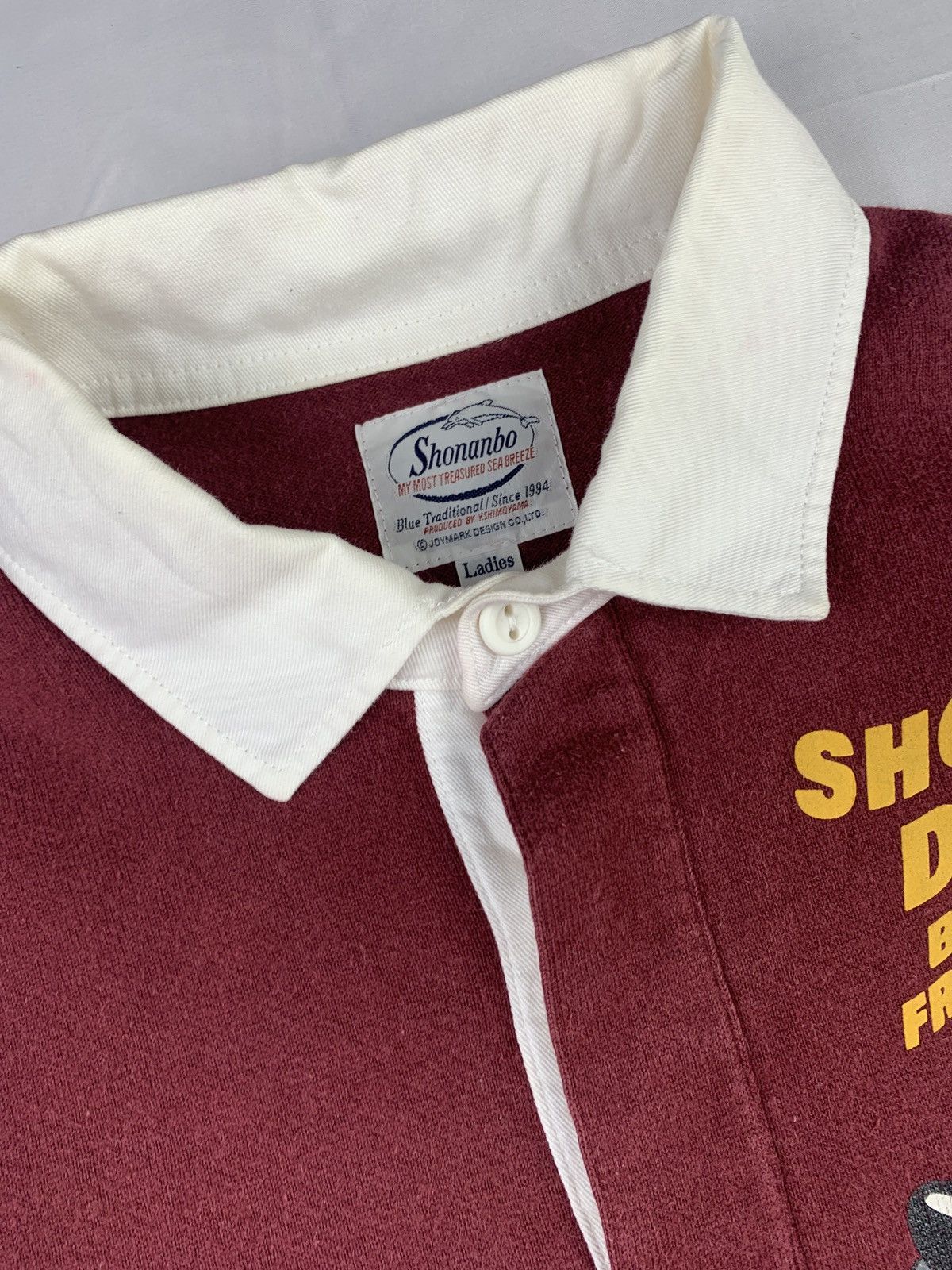 Japanese Brand 2000s Shonanbo Japan University Ivy League Style Rugby Shirt Size M / US 6-8 / IT 42-44 - 10 Thumbnail