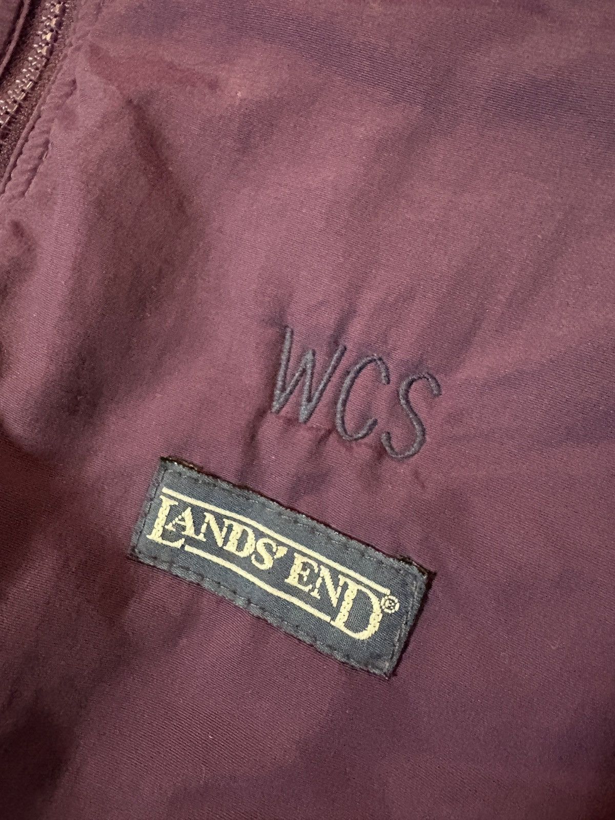 Lands' End Vintage 90s Lands’ End Squall Jacket Purple Size Large Size US L / EU 52-54 / 3 - 3 Thumbnail