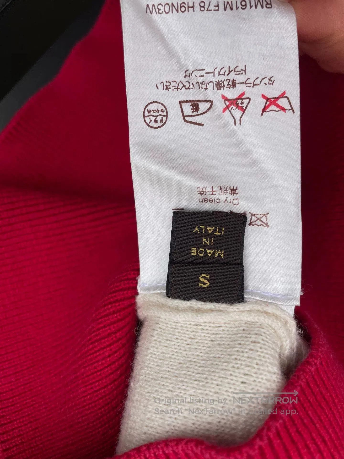 LVXWA Stylish Louis Vuitton Layering Top. Size XS / US 0-2 / IT 36-38 - 6 Thumbnail