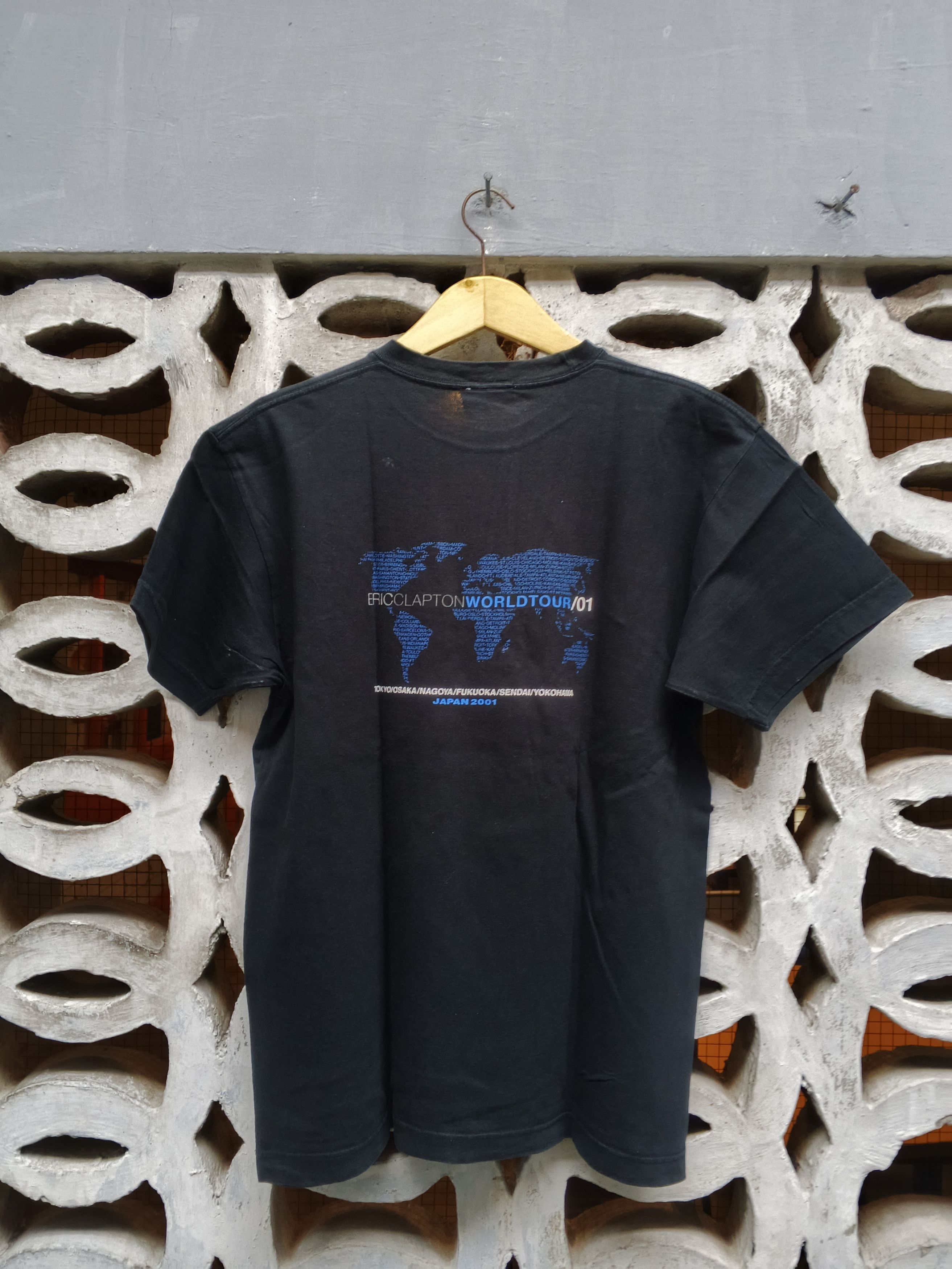 Band Tees × Vintage 2001 Eric Clapton World tour Size US L / EU 52-54 / 3 - 3 Thumbnail