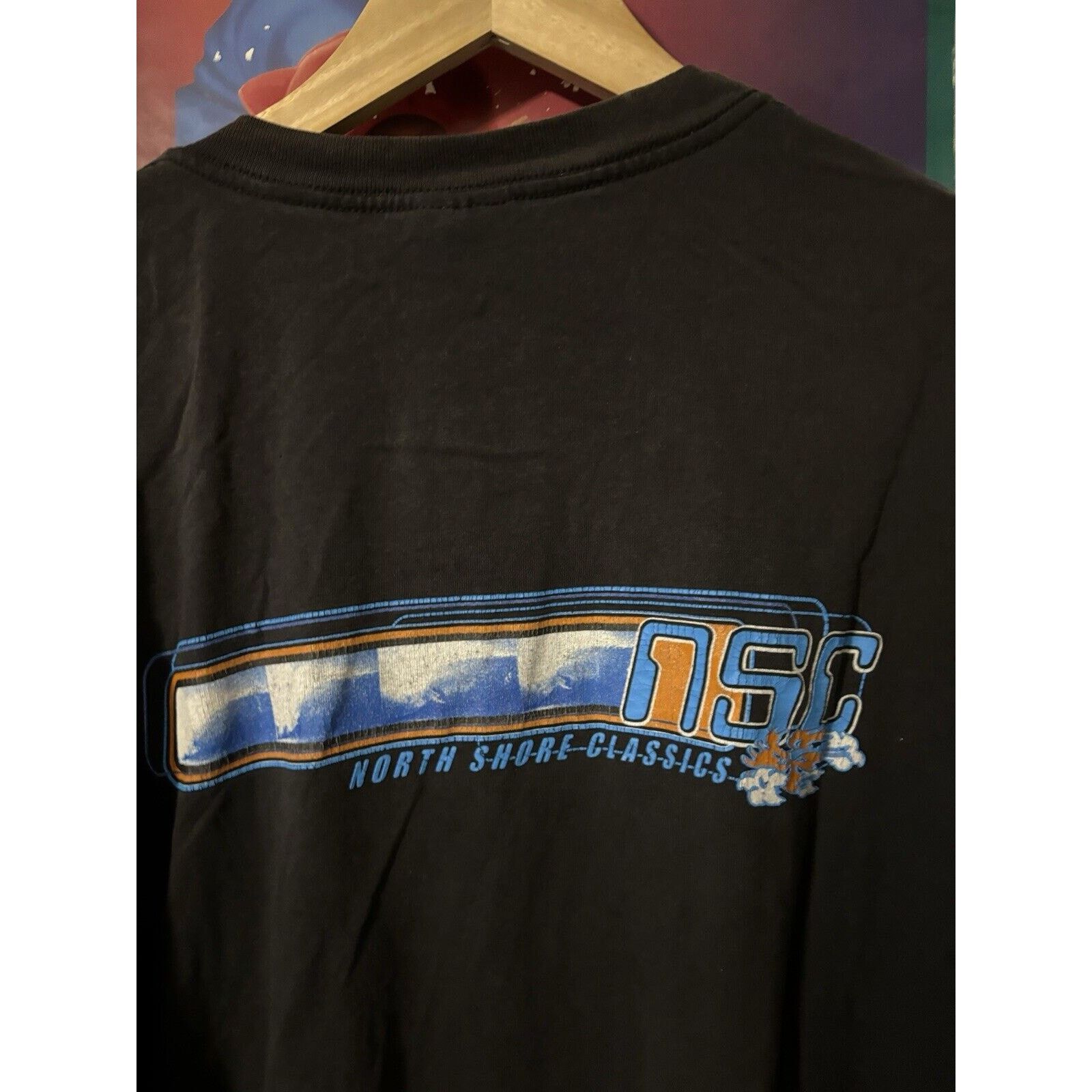Other Vintage black north shore classics surf t-shirt faded sz 2XL Size US XXL / EU 58 / 5 - 6 Thumbnail