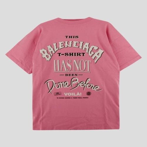 Balenciaga not been done t-shirt oversized pink Size US XL / EU 56 / 4 - 1 Preview