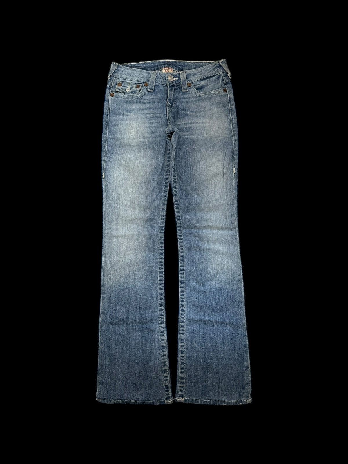 True Religion True Religion Washed Flared Bootcut Denim Jeans Hi-Rise Boot Size 26" / US 2 / IT 38 - 5 Thumbnail
