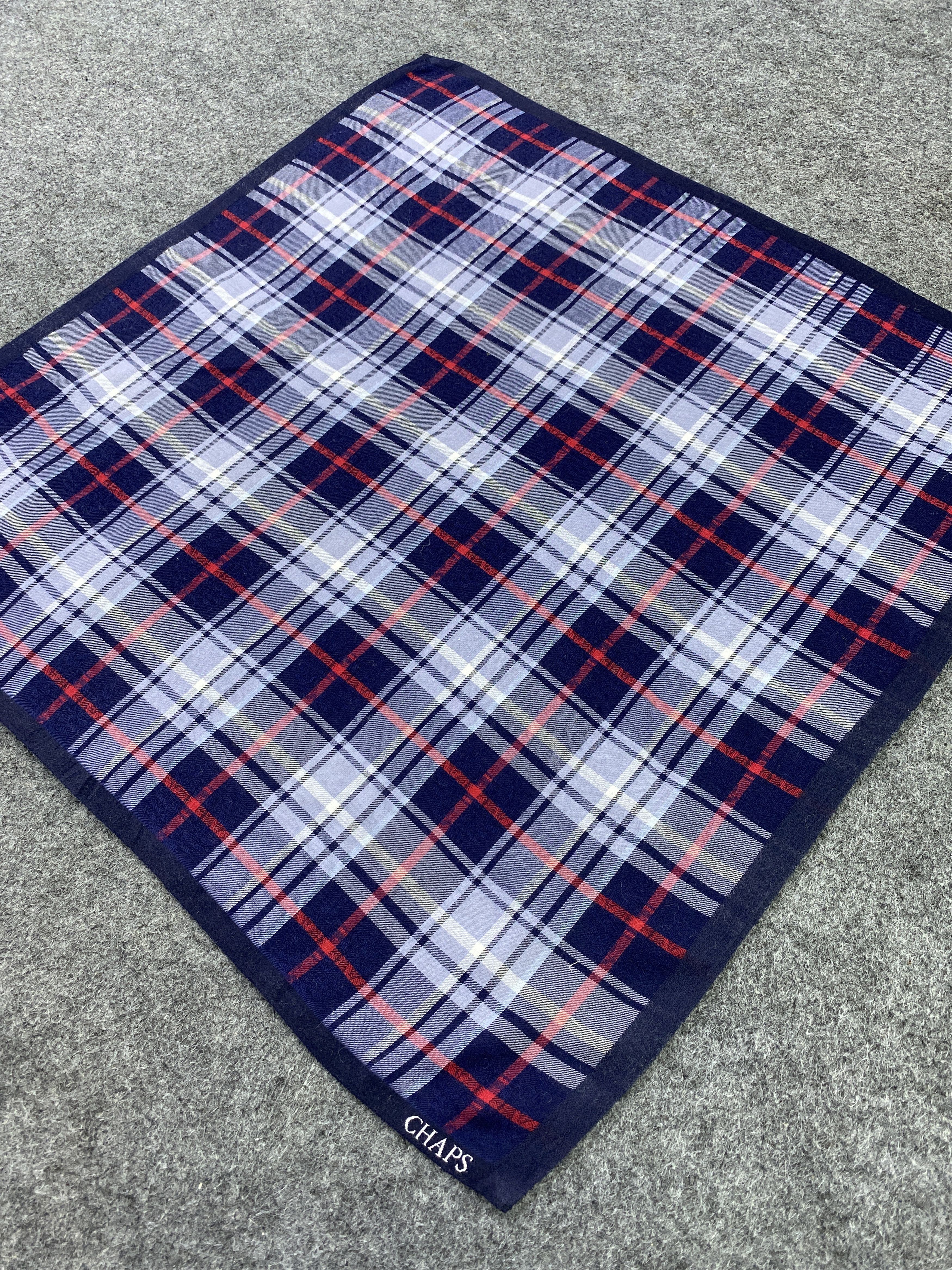 Chaps × Chaps Ralph Lauren × Designer Chaps Handkerchief / Bandana / Neckerchief-B199 Size ONE SIZE - 4 Thumbnail