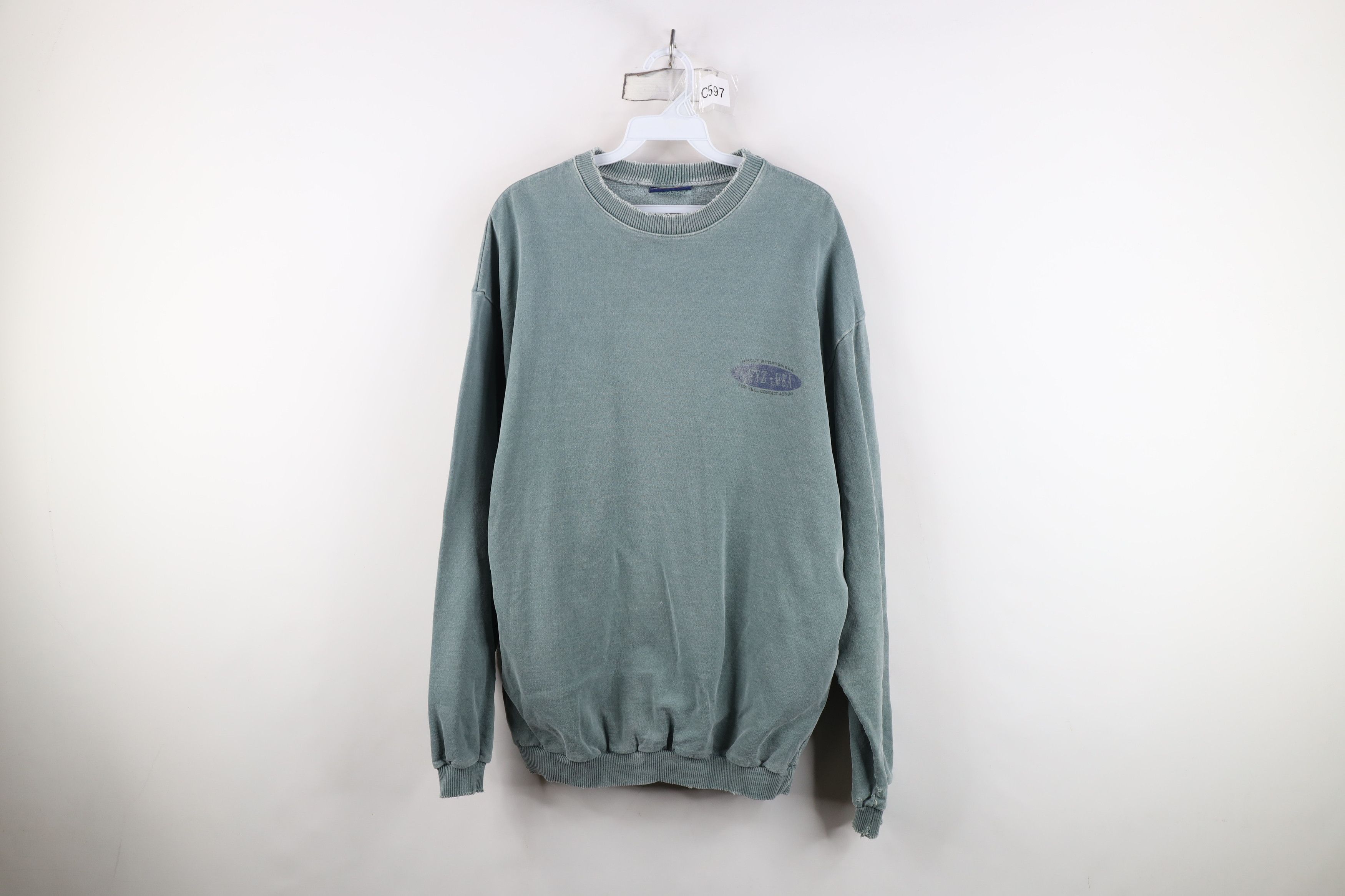 Vintage Vintage 90s Streetwear Guyz Skateboards Sweatshirt USA Size US M / EU 48-50 / 2 - 1 Thumbnail