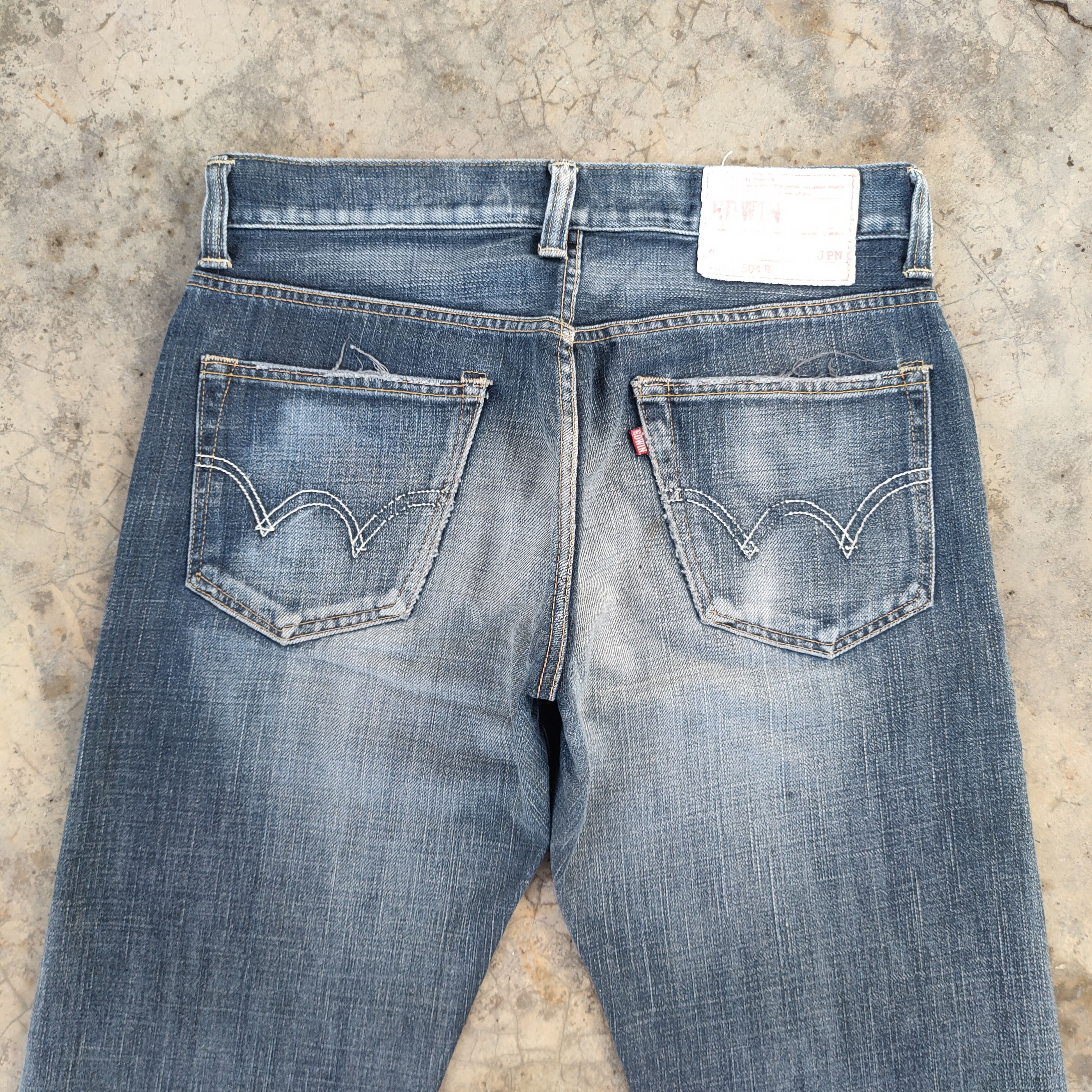 Edwin Edwin vintage faded jeans denim pants Size US 33 - 10 Thumbnail