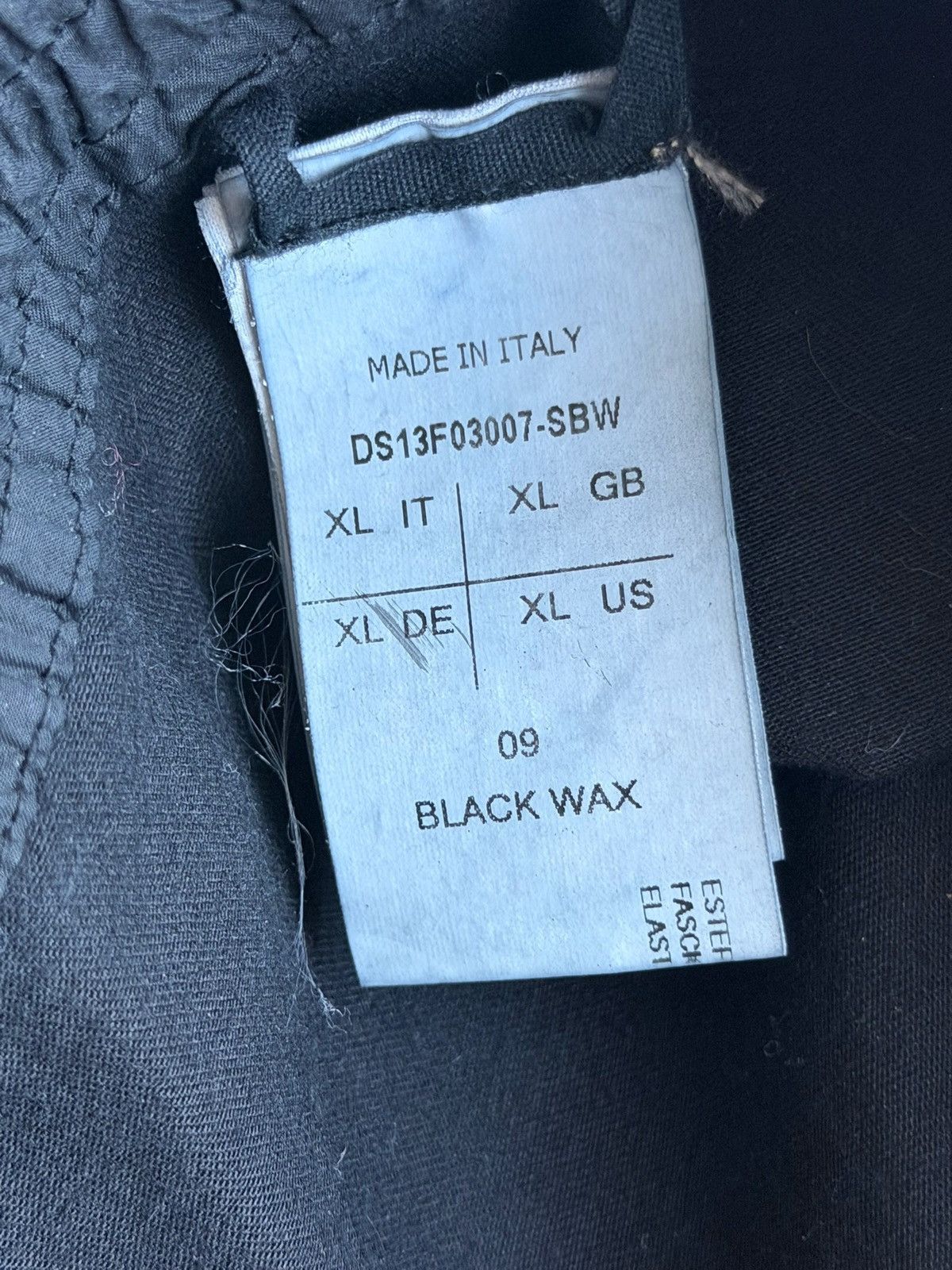 Rick Owens Drkshdw Rick Owens DRKSHDW FW13 Black Wax Leggings Size US 30 / EU 46 - 4 Thumbnail