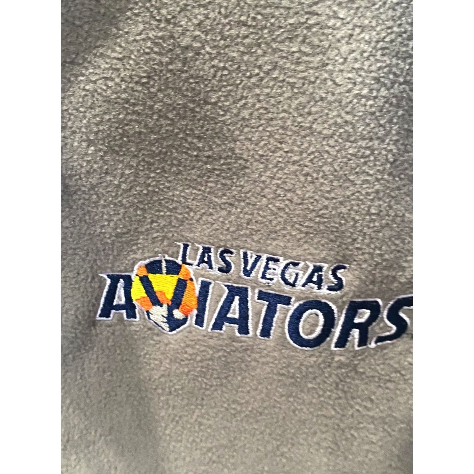 Vintage VINTAGE Las Vegas Aviators Vest XL Extra Large Zippered Fleece Men Size US XL / EU 56 / 4 - 5 Thumbnail