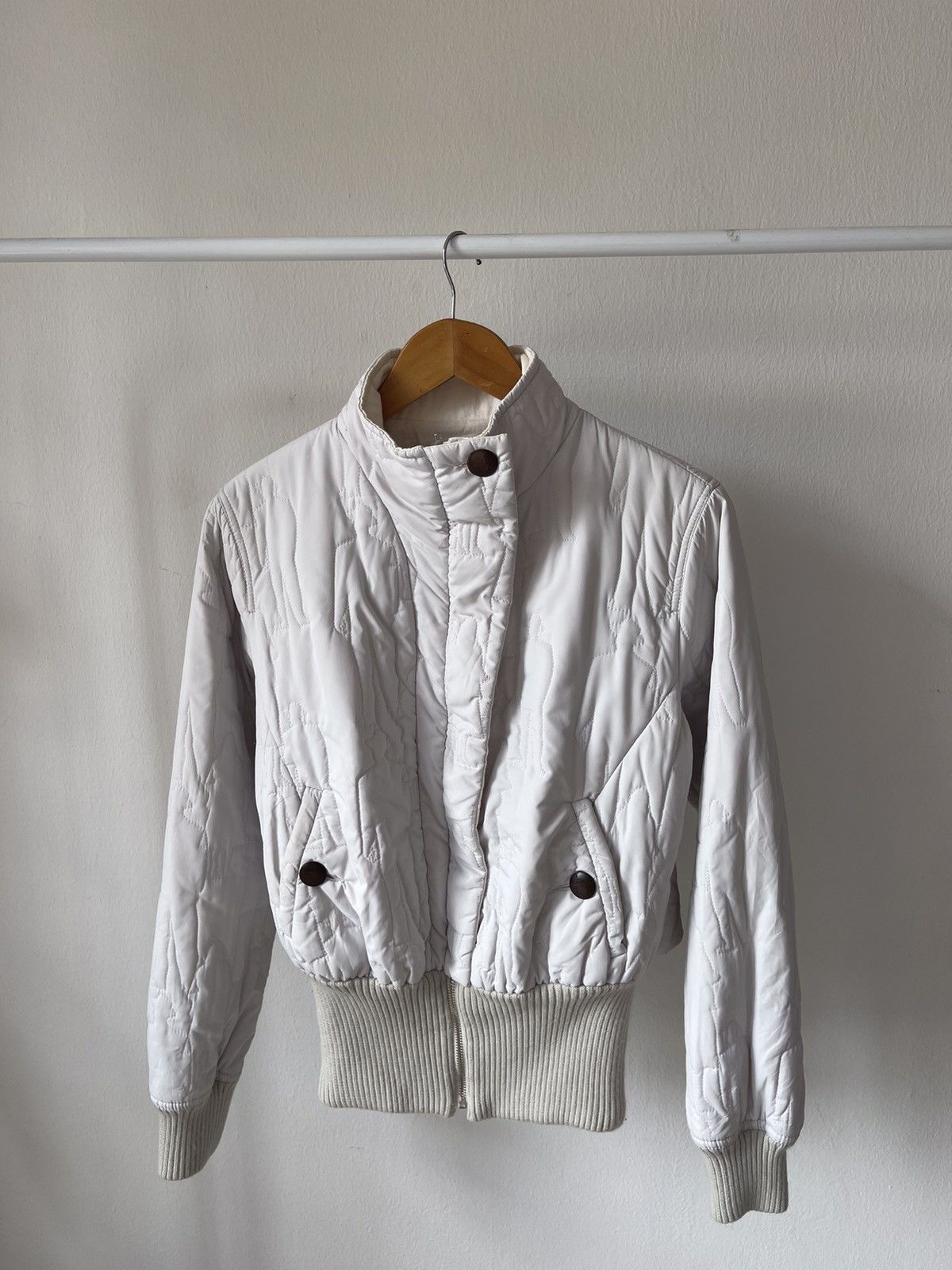 Hussien Chalayan Crop Purffer Jacket