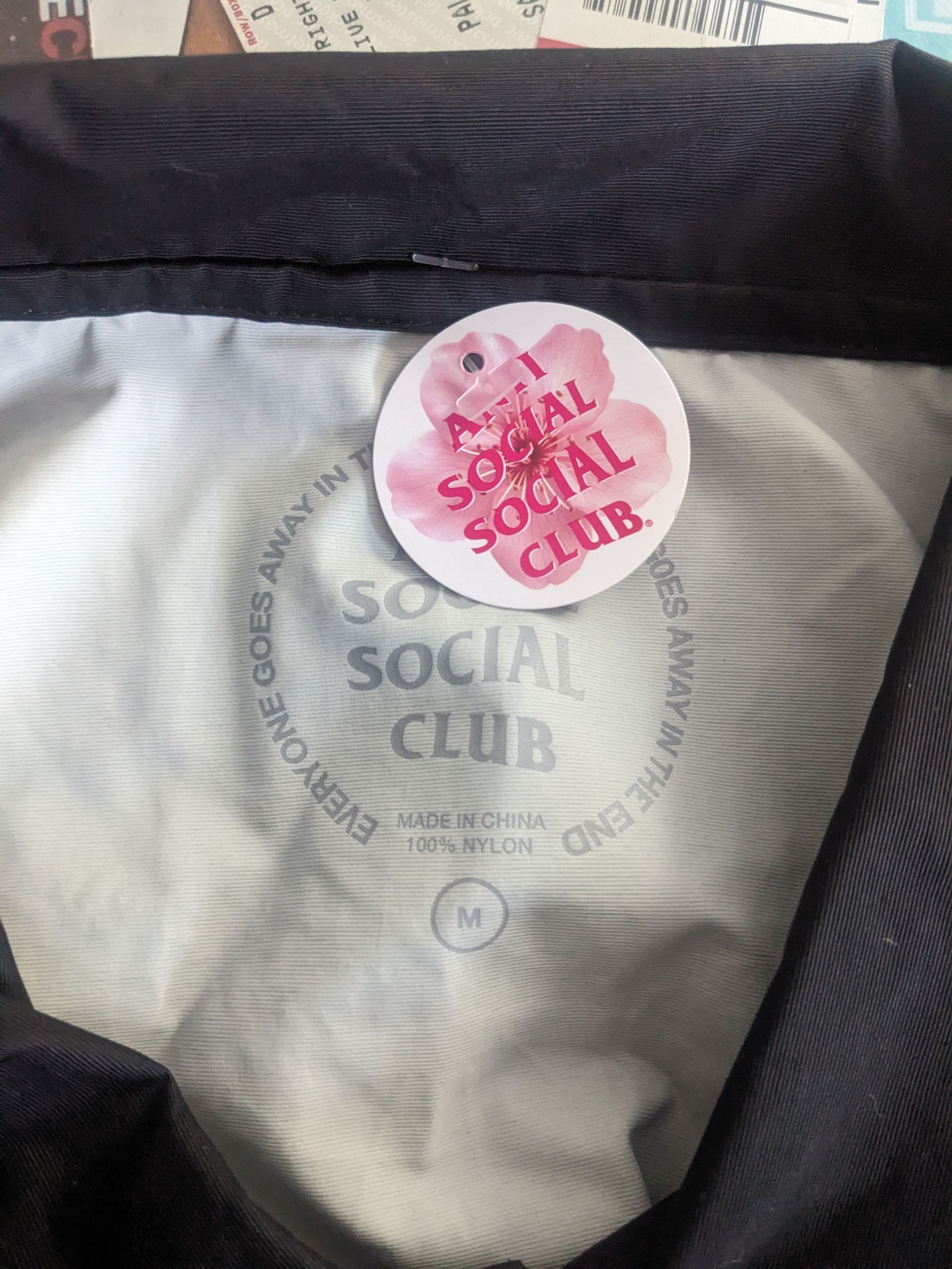 Anti Social Social Club × Undefeated Anti Social Social Club x Undefeated Position Coach Jacket Size US M / EU 48-50 / 2 - 4 Thumbnail