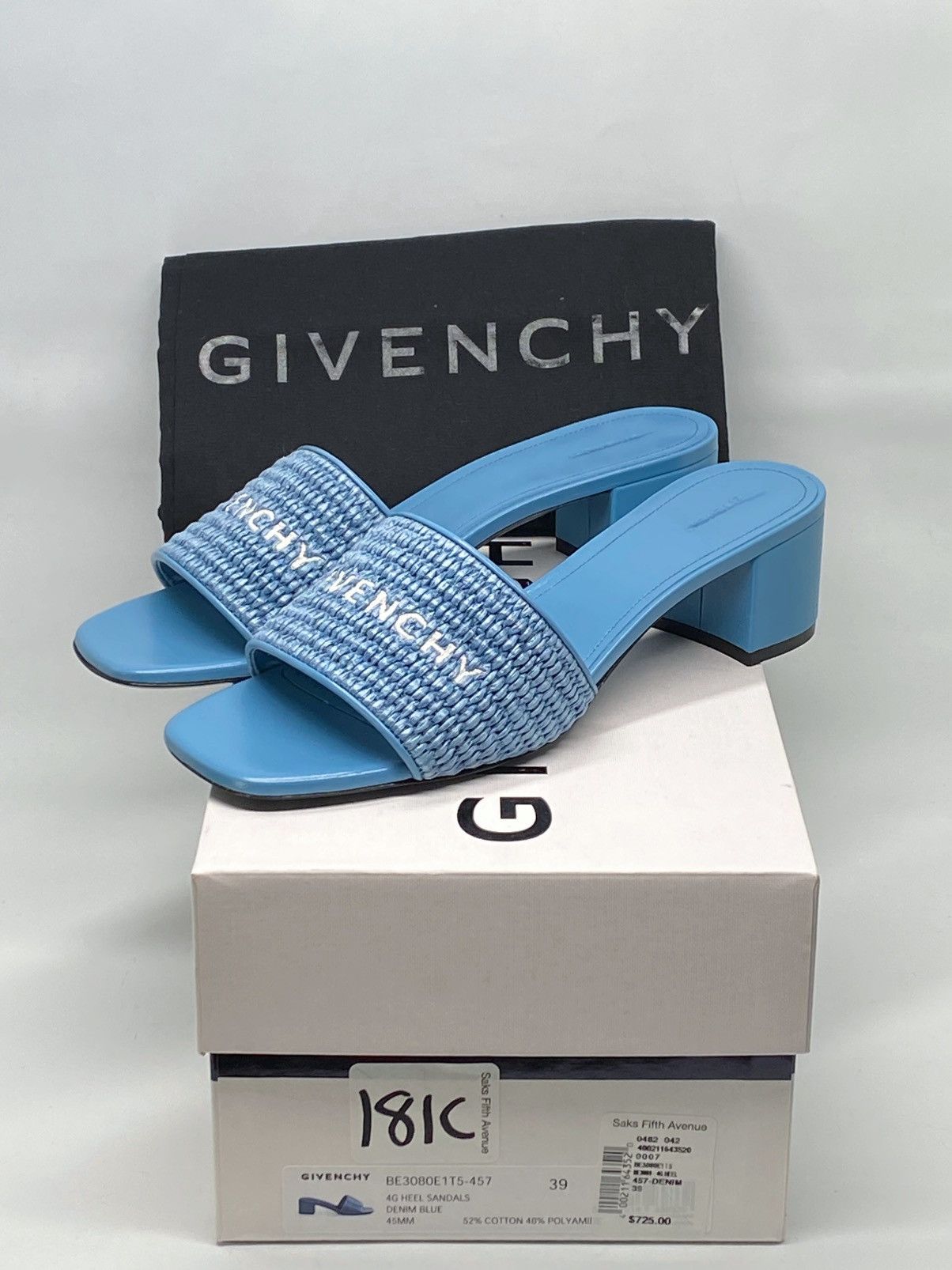 Givenchy Givenchy Logo Raffia Slide Sandals size 39 Size US 9 / IT 39 - 13 Thumbnail
