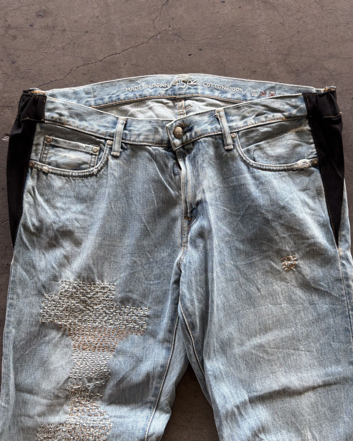 45rpm Sashiko Japan Denim Pants