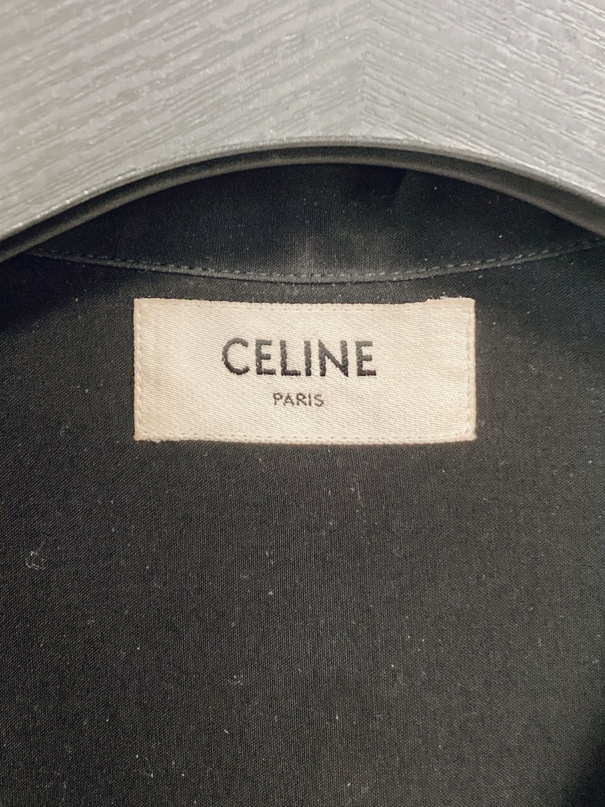 Celine CELINE BY HEDI SLIMANE 23SS BOWLING SHIRT IN EMBROIDERED Size US S / EU 44-46 / 1 - 3 Thumbnail