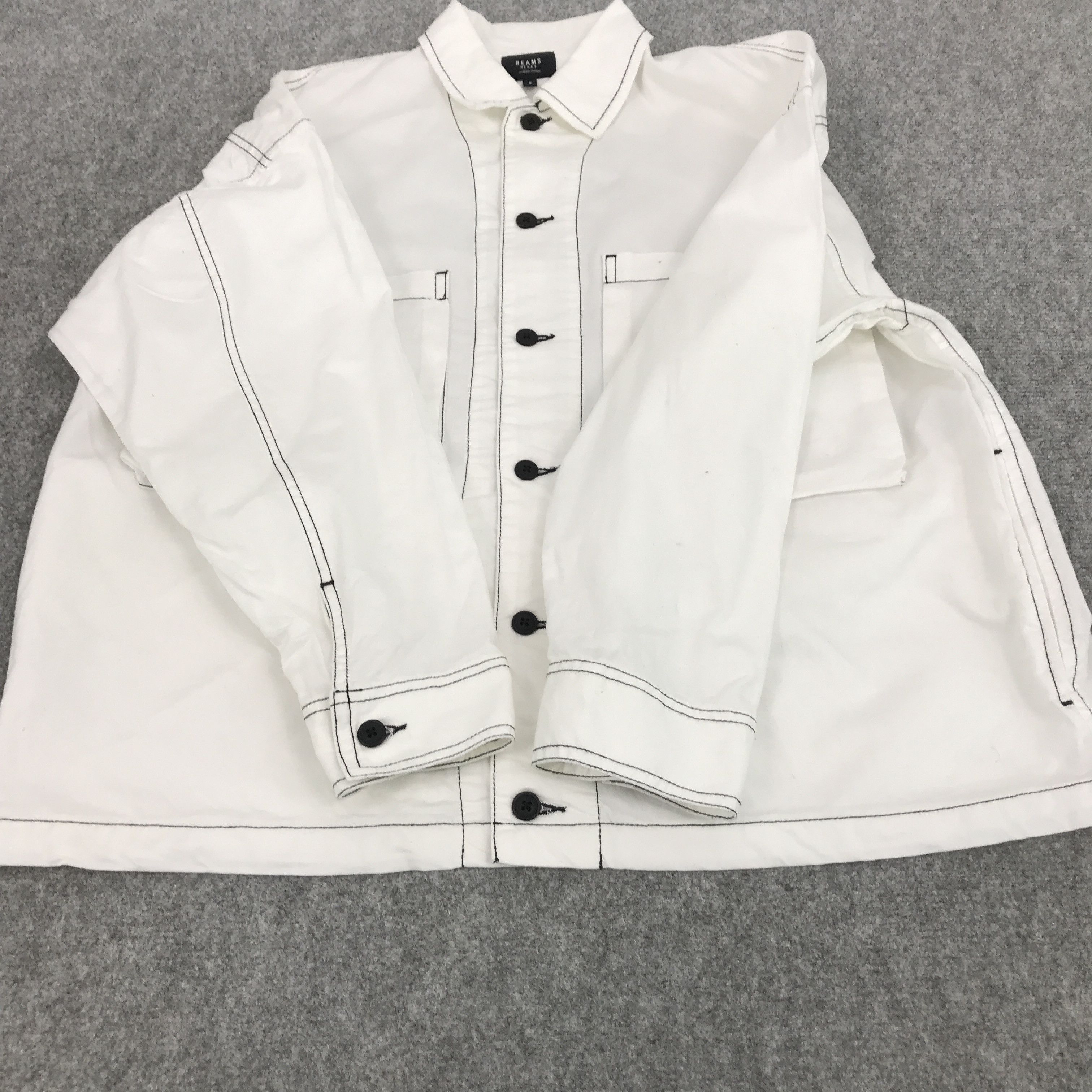 Beams Plus × Japanese Brand BEAMS HEART JAPAN BRAND BUTTON UP JACKET Size US S / EU 44-46 / 1 - 8 Thumbnail