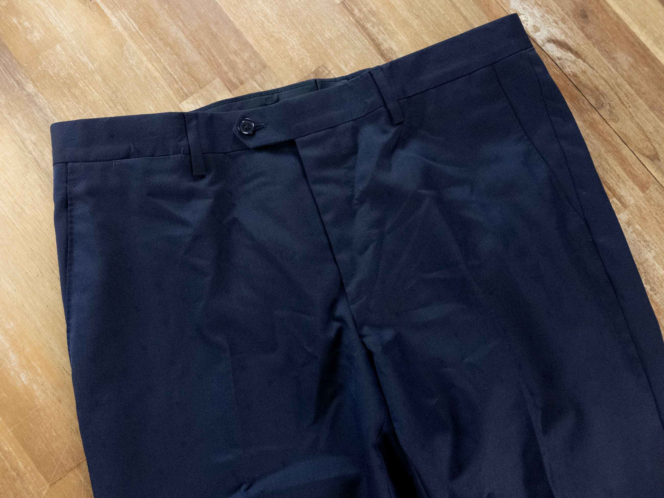 Lardini LARDINI navy blue cotton wool tuxedo Size 40 US / 50 IT Size 40R - 15 Thumbnail