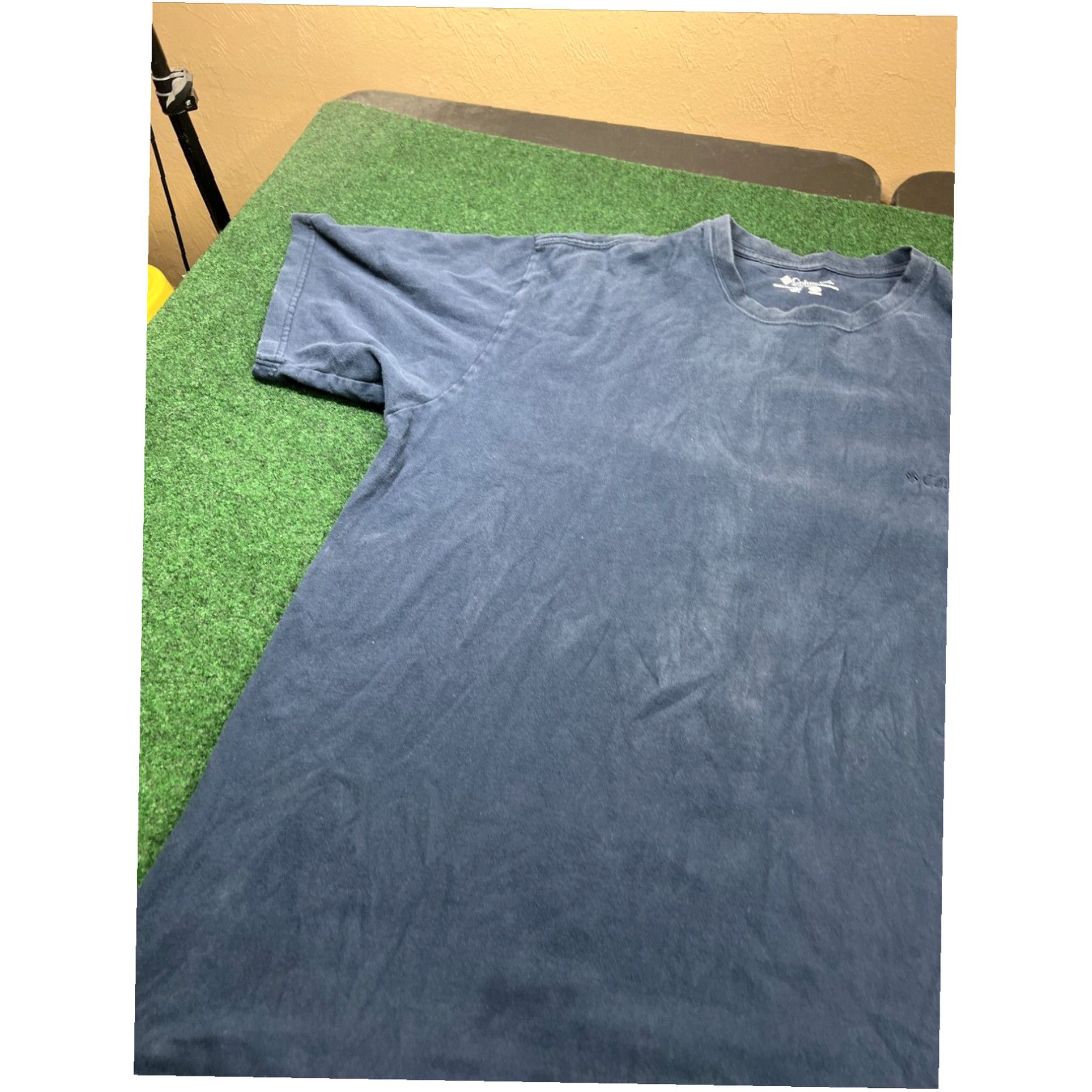 Vintage Columbia Men’s Graphic Cotton T-Shirt XXL Navy Shirt Work Outdoors Size US XXL / EU 58 / 5 - 4 Thumbnail