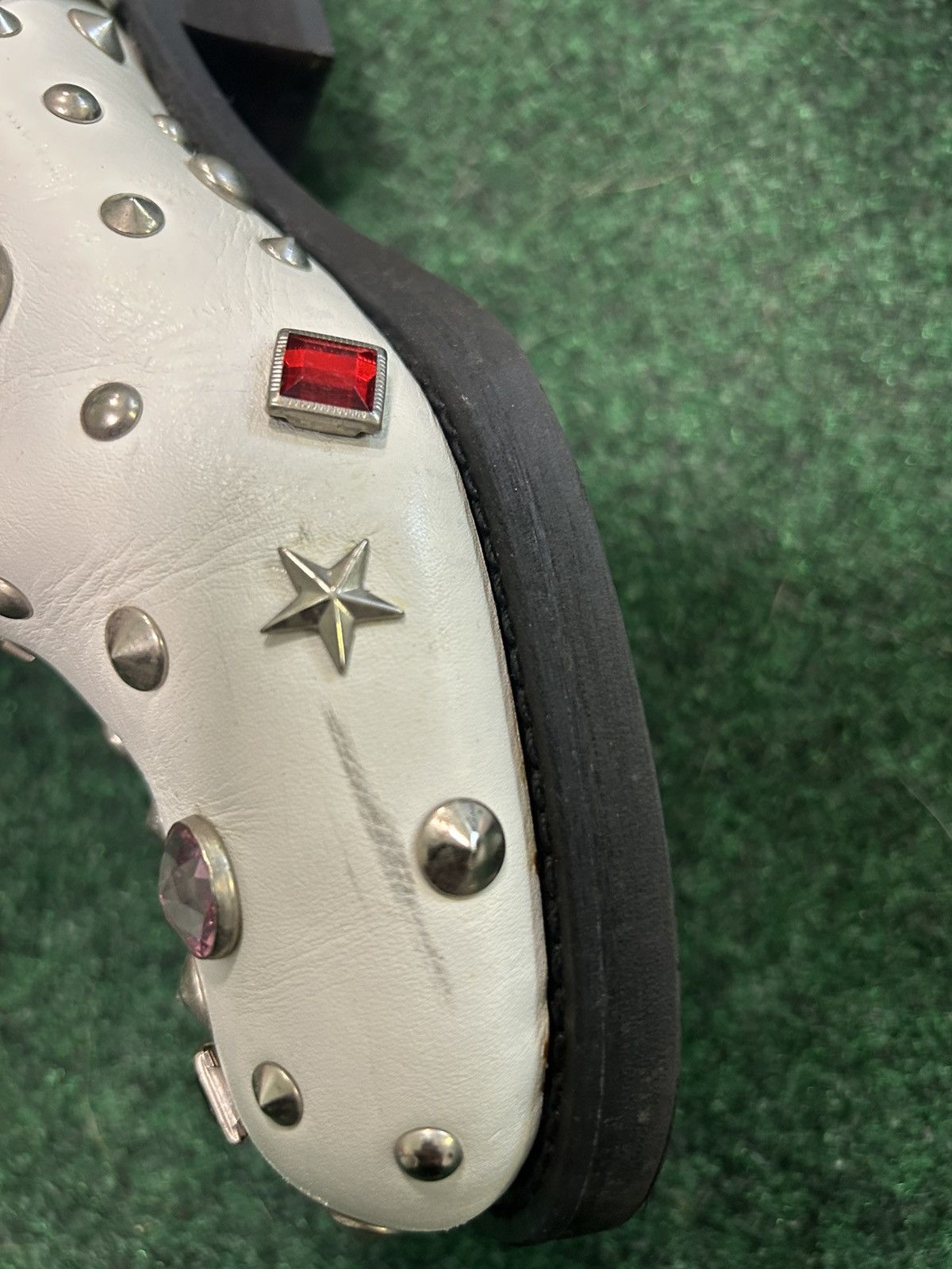 Comme des Garcons AW02 Junya Watanabe Jeweled Mules Size US 7 / EU 40 - 6 Thumbnail