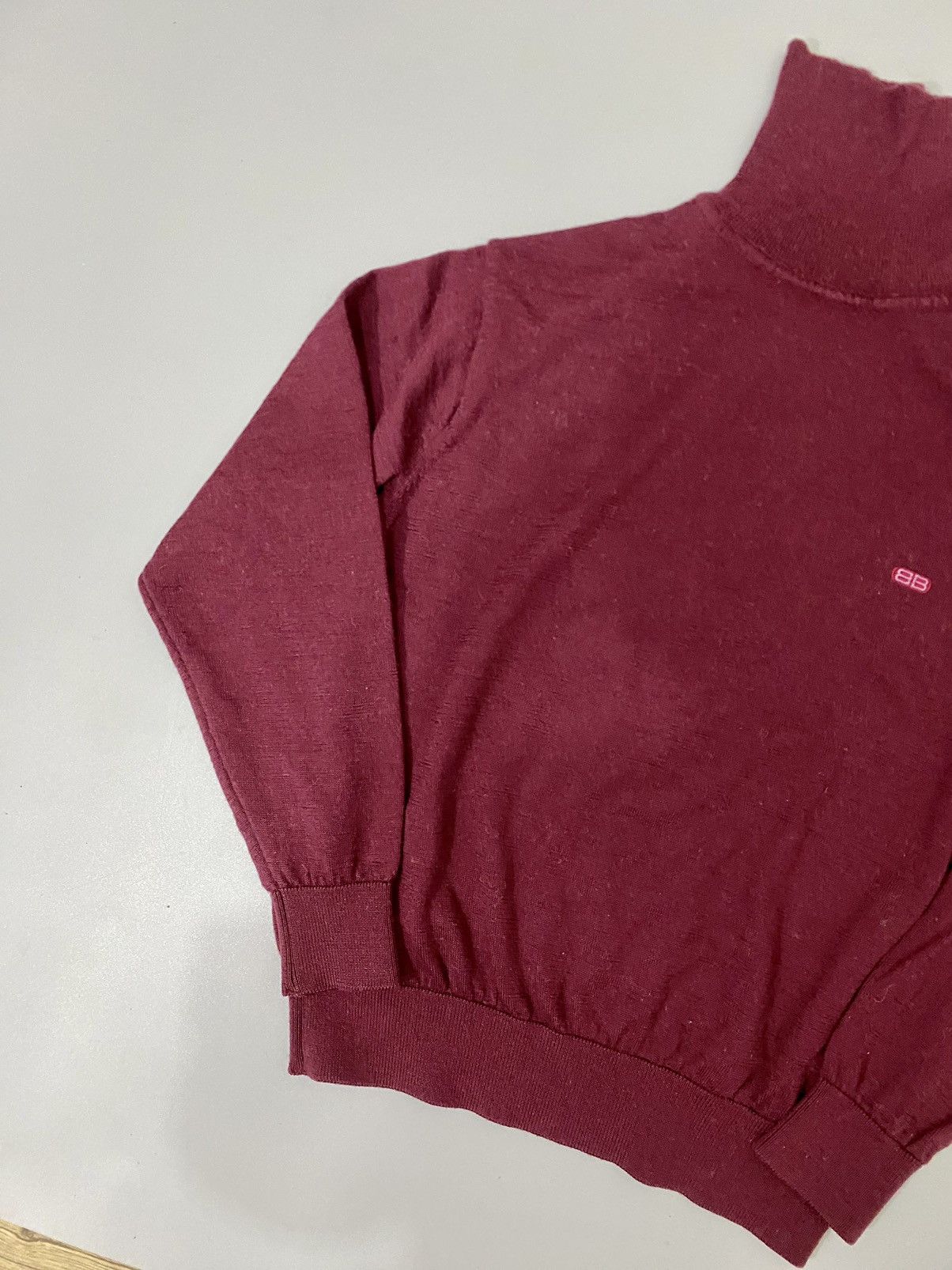 Balenciaga 💥Vintage💥Balenciaga Turtle Neck Size US M / EU 48-50 / 2 - 3 Thumbnail