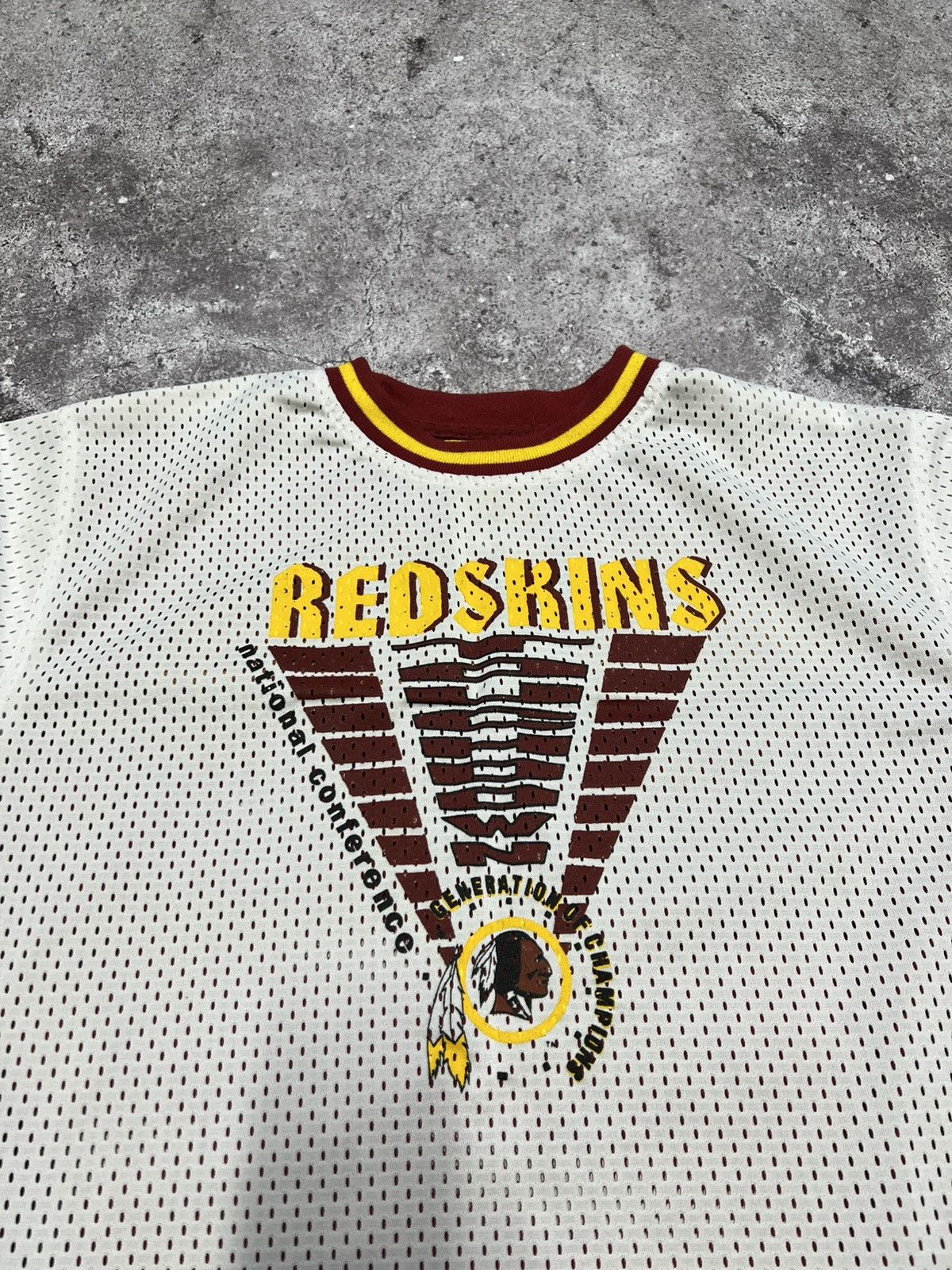 NFL Campri 90s Vintage Nfl Jersey Washington Redskins Size US XL / EU 56 / 4 - 3 Thumbnail