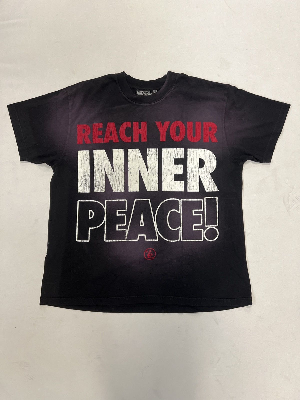 Hellstar Studios Inner Peace Black/Red T-Shirt