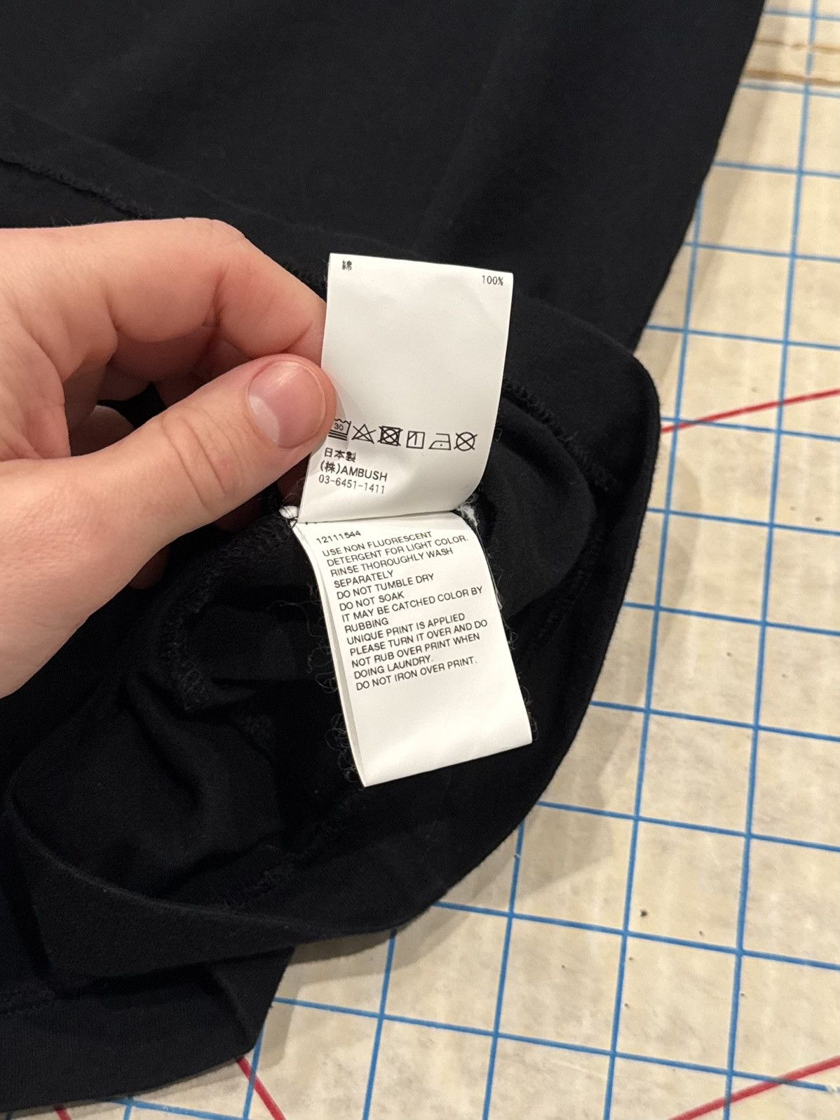 Ambush Design Ambush Nobo AW 18 Collection Workshop Logo Tee Size 1 Black Size US S / EU 44-46 / 1 - 7 Thumbnail