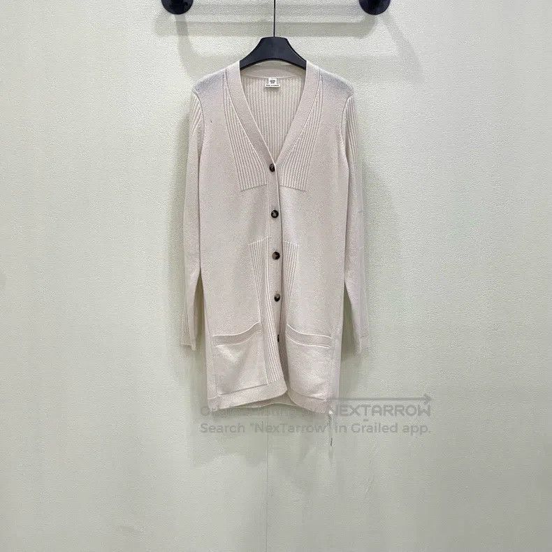 Hermes Hermes Mid-Length Knit Cardigan Size XS / US 0-2 / IT 36-38 - 1 Thumbnail