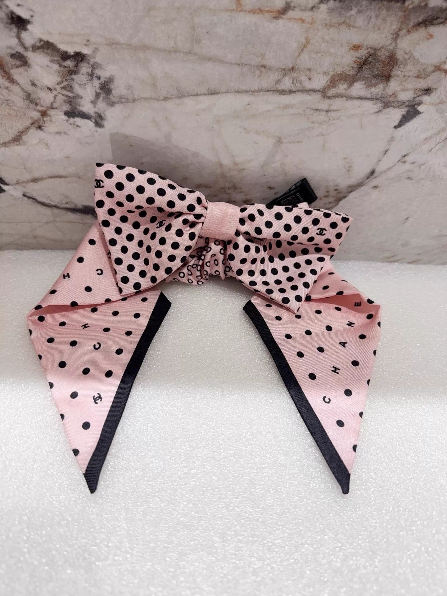 Chanel Chanel Bow Hair Tie - Lightly Used Size ONE SIZE - 1 Thumbnail
