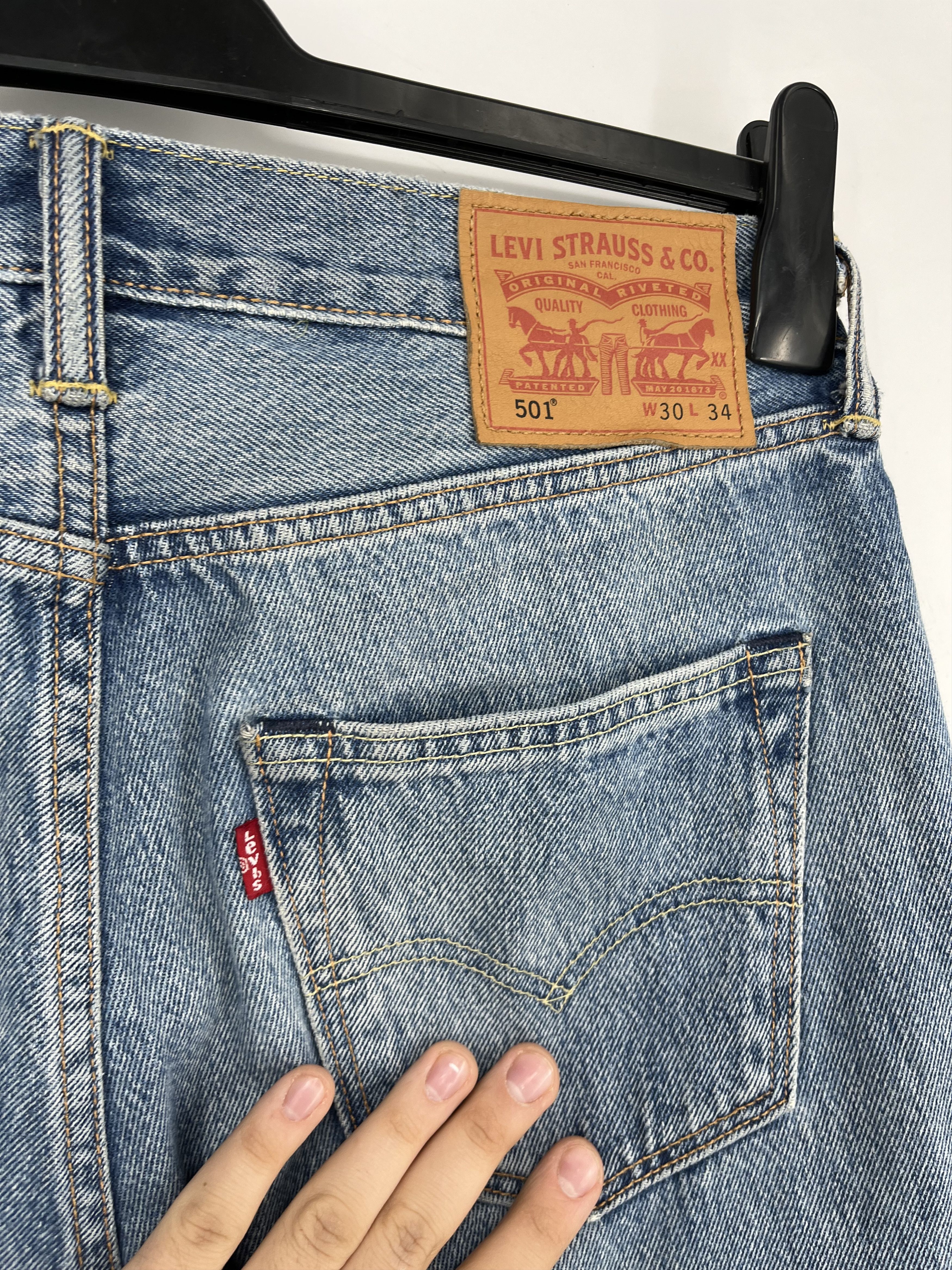 Levi's × Levi's Vintage Clothing Remate Pantalon Mezclilla Levis 501 Casual Moda Envio Gratis Size US 30 / EU 46 - 11 Thumbnail