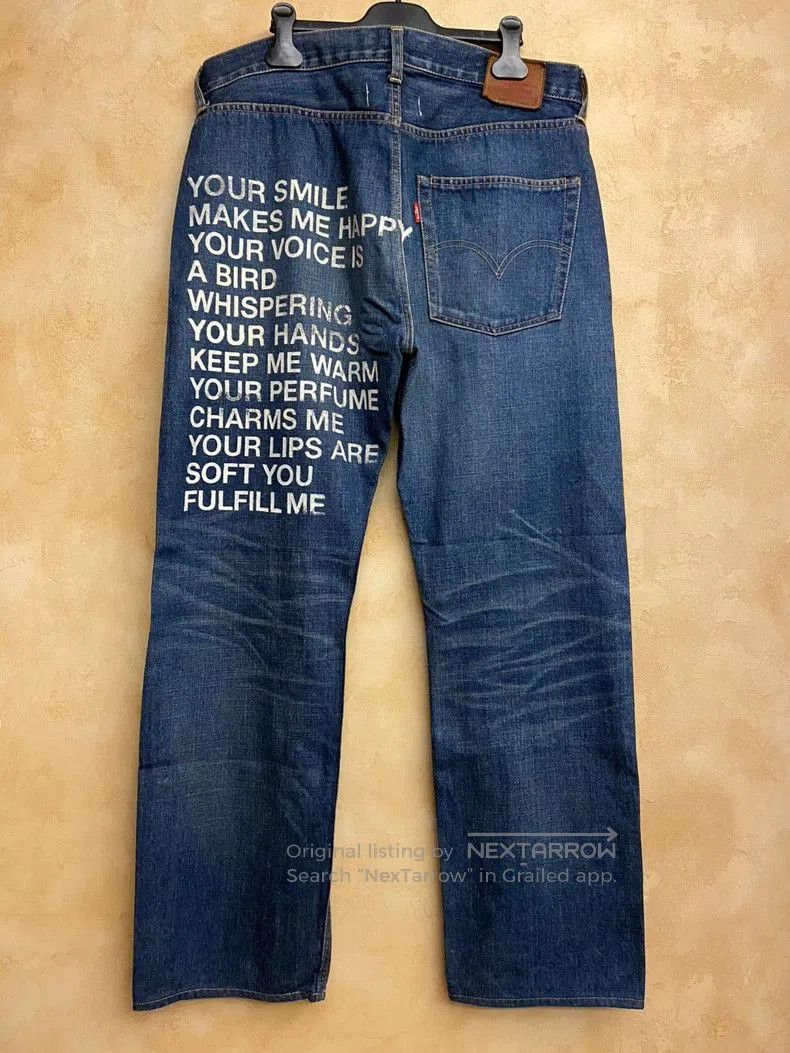 Junya Watanabe Junya Watanabe Levi's AD2001 Denim Pants. Size US 38 / EU 54 - 1 Thumbnail