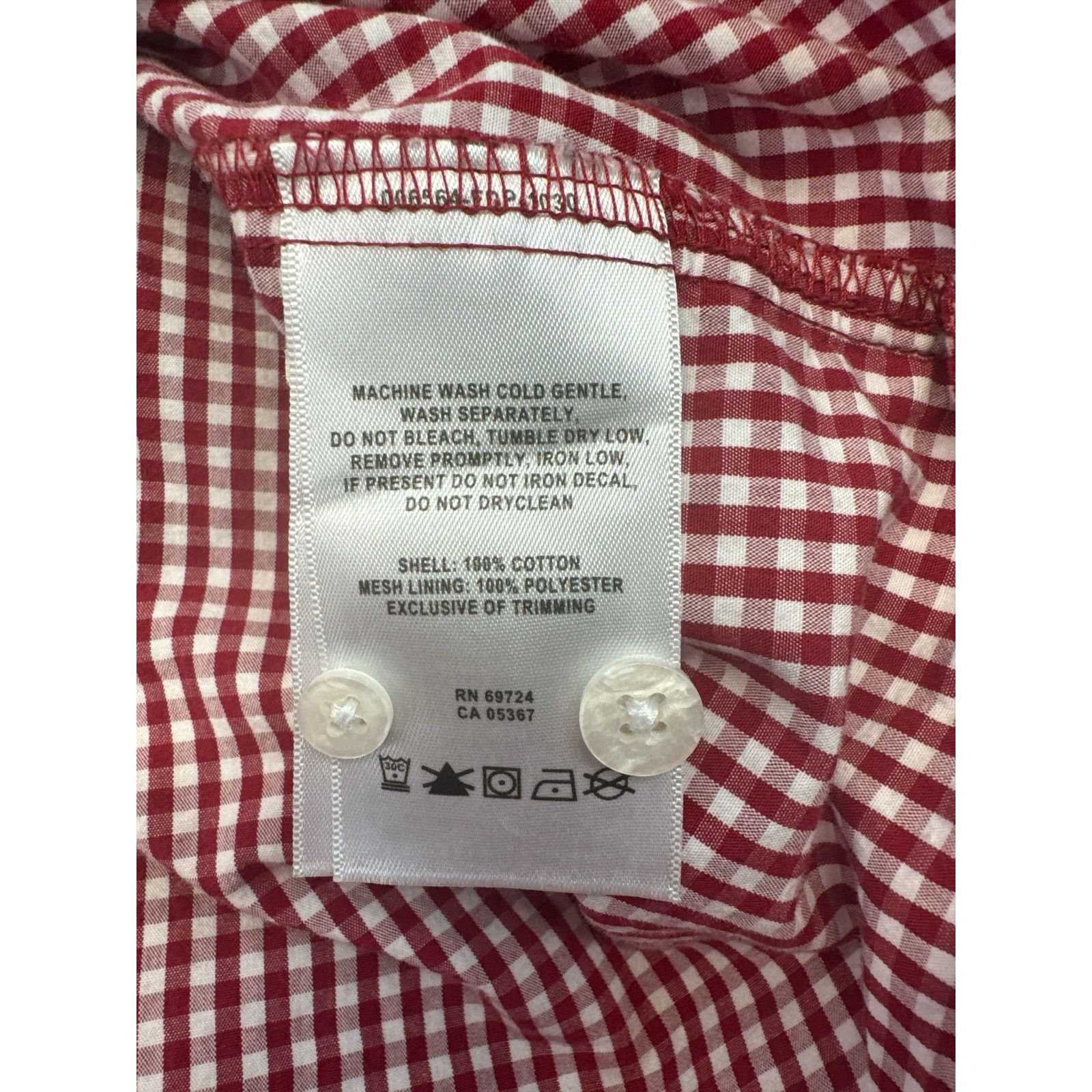 Columbia Florida State Seminoles Columbia PFG Red Gingham Men’s XL Size US XL / EU 56 / 4 - 7 Thumbnail