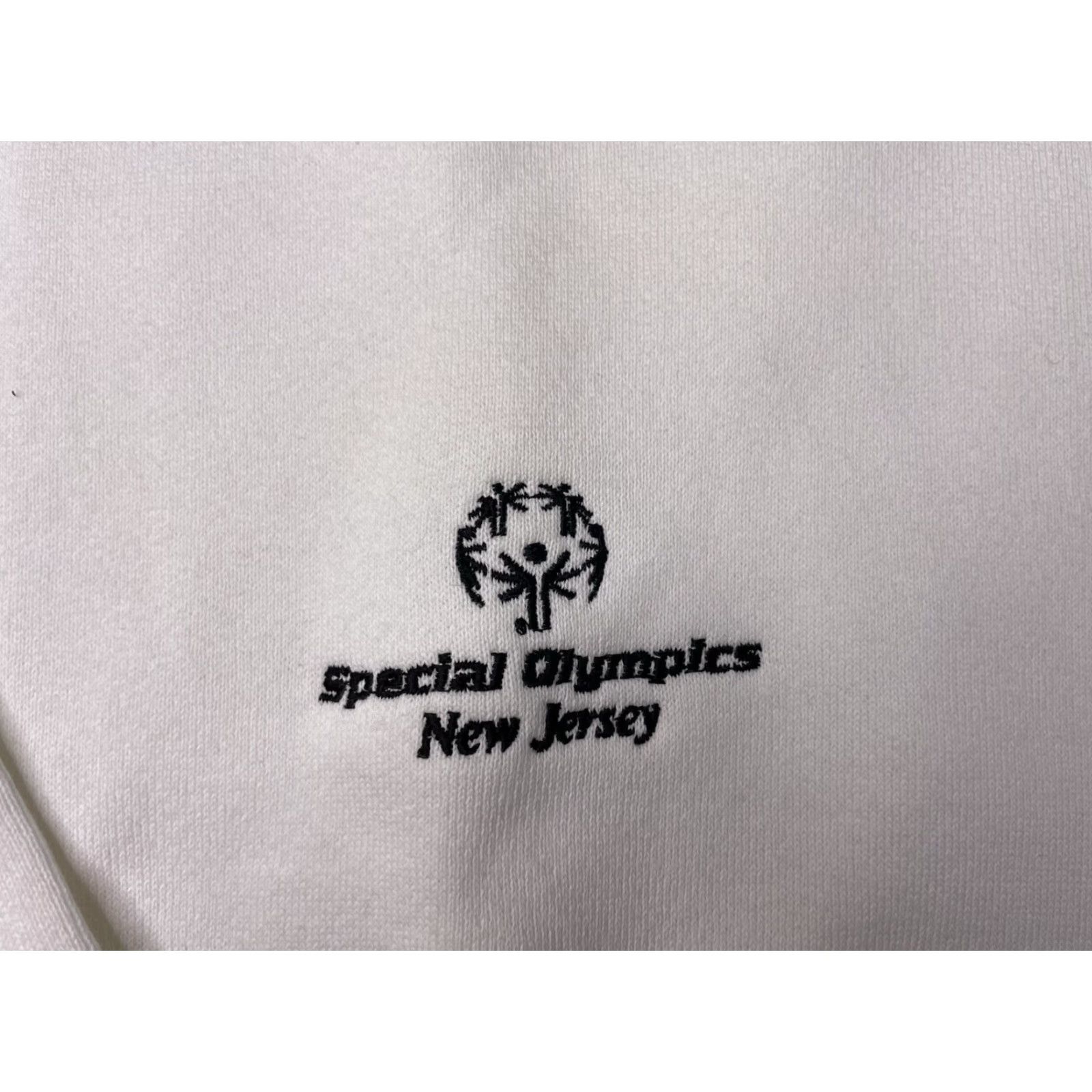 Adidas VINTAGE ADIDAS Sweatshirt Crewneck Mens M White Trefoil Special Olympics New Jersey USA NWT Modern Geometric Hip Hop Size US M / EU 48-50 / 2 - 3 Thumbnail