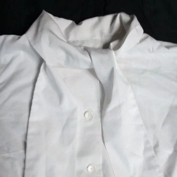 Other Vintage Kent Collar Button Shirt Blouse White Size M / US 6-8 / IT 42-44 - 1 Thumbnail