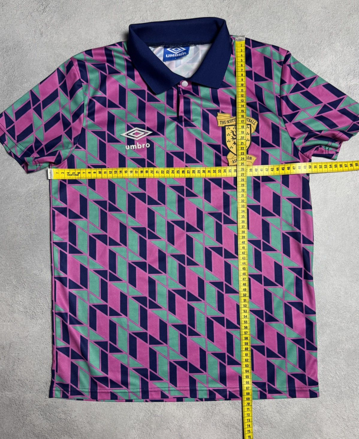 Vintage Scotland 1988 1989 Retro Football Shirt Soccer Jersey Size US S / EU 44-46 / 1 - 13 Thumbnail