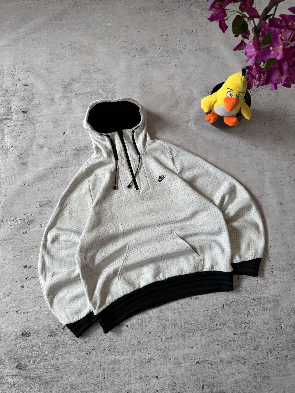 Nike × Vintage NIKE VINTAGE 00s y2k OVERSIZE BAGGY FIT HOODIE BASIC LOGO Size US L / EU 52-54 / 3 - 1 Thumbnail